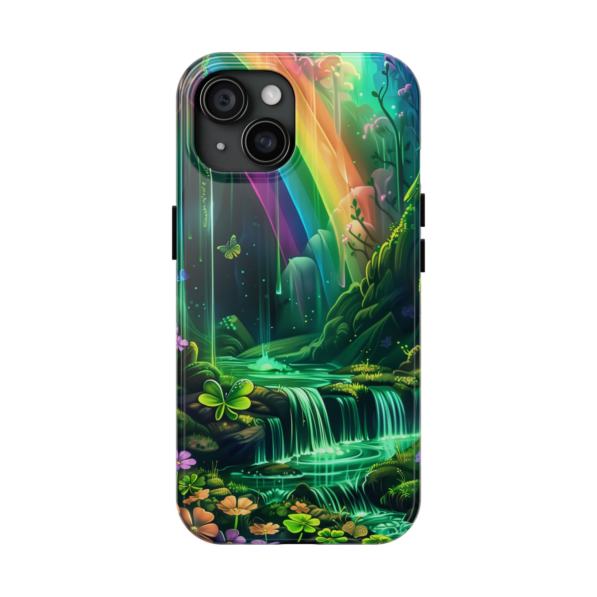 St. Patrick's Day Durable Phone Case, Lucky Phone Case Design, Durable Irish Luck Protective Cover, Holiday Gift Idea