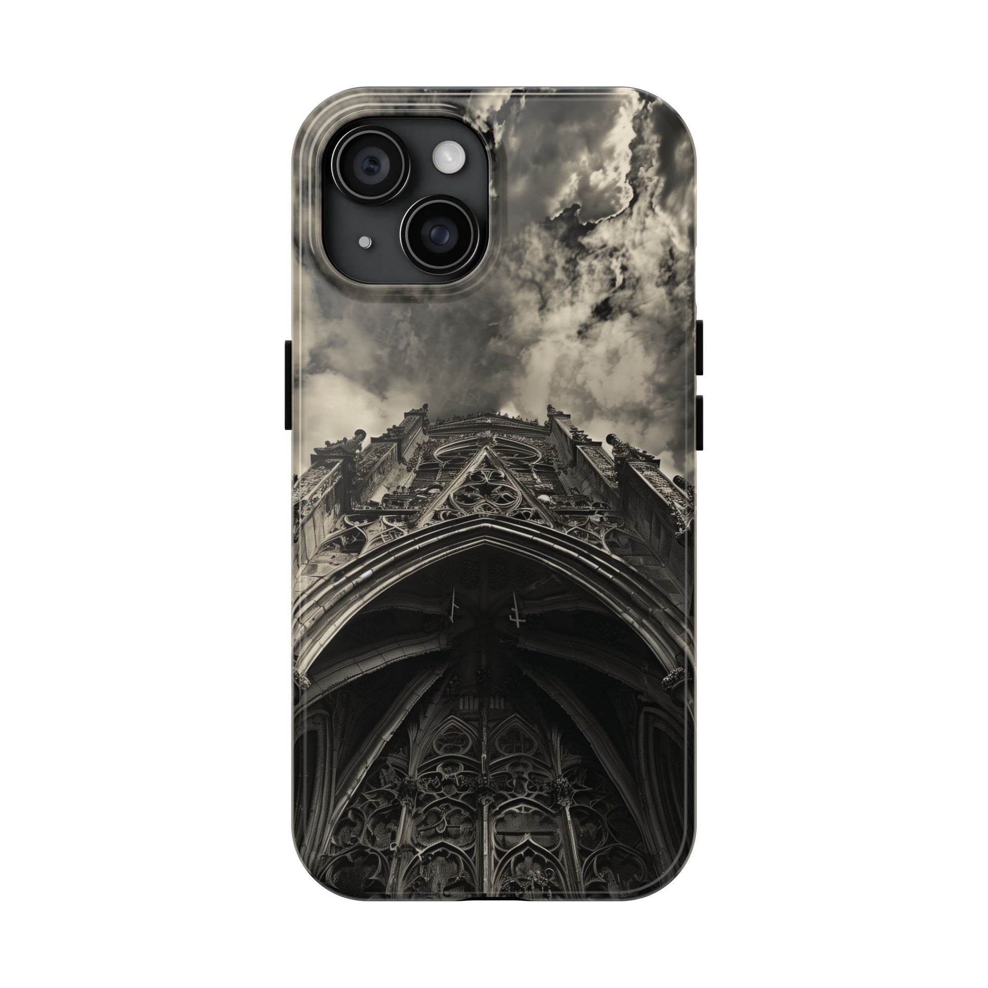 Gothic Art Phone Case Dark Academia, Cathedral Phone Case, Halloween Spooky Season, Gothic Architecture, Gargoyle Phone iPhone 15 Pro Max