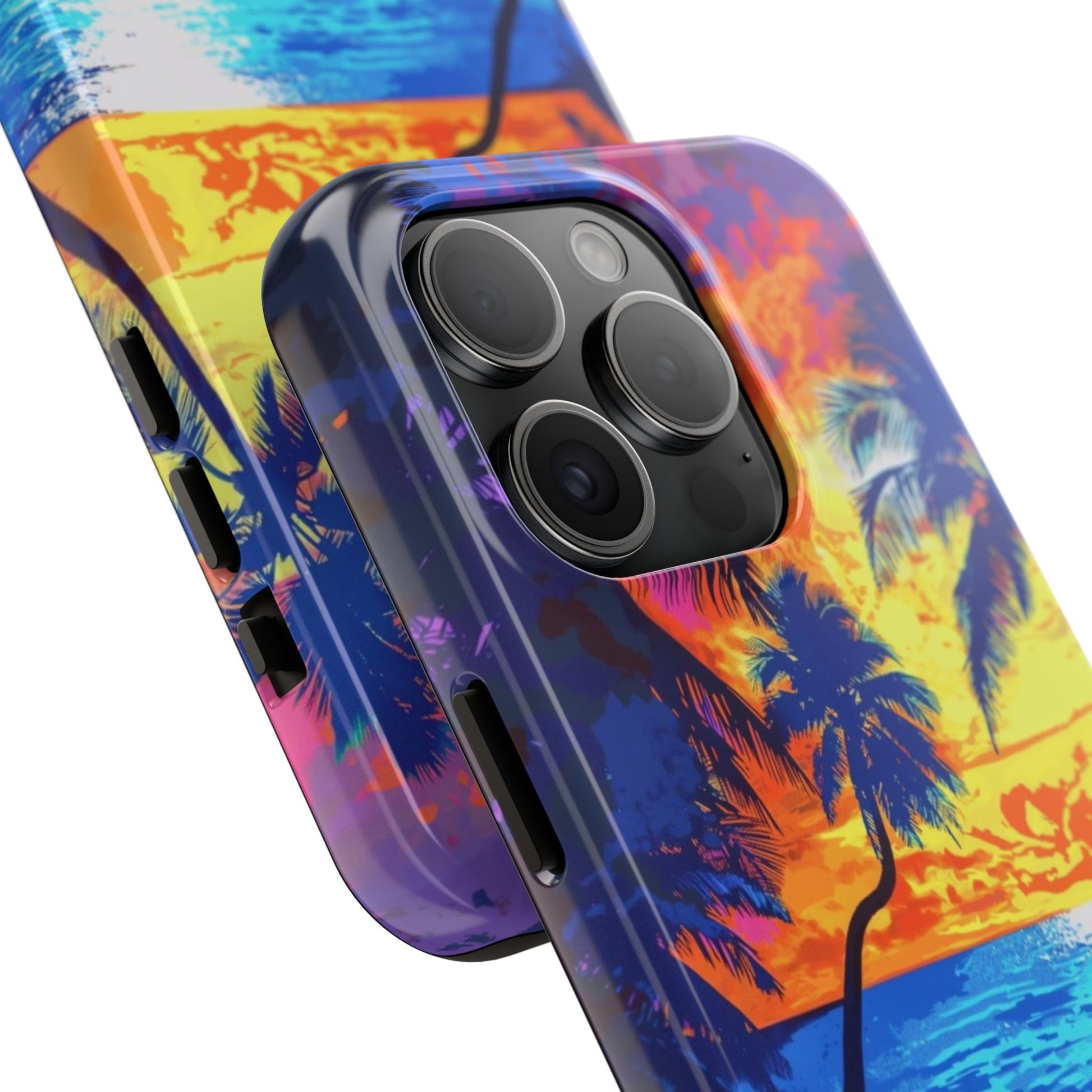 Sunset Bliss: Lisa Frank Style Phone Case