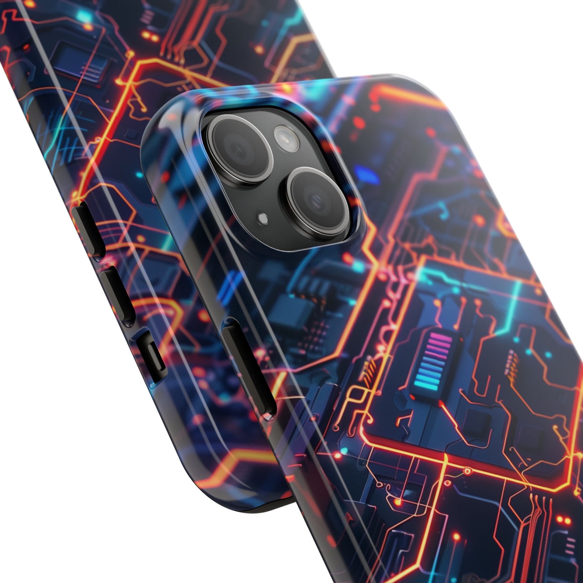 Circuit Board Phone Case, Futuristic Circuit Phone Case, High-Tech Gift, Custom Sci-Fi Phone Case, iphone 15 pro max
