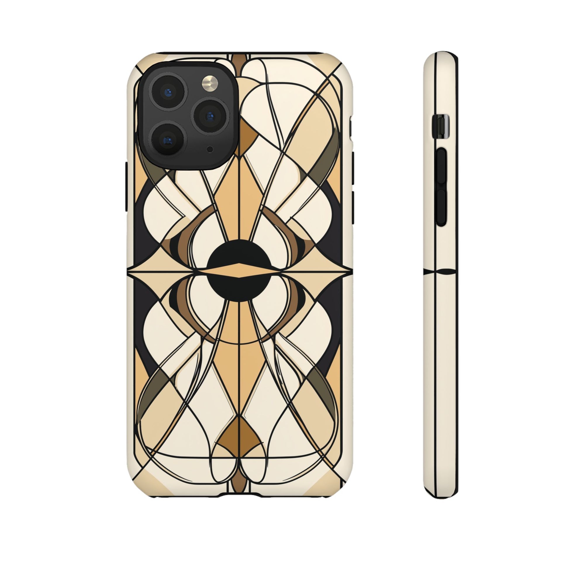 Geometric Phone Case Art Deco Design Frank Lloyd Wright Stained Glass Prairie Style Stylish iphone 13 14 15 16 Pro Max Plus Galaxy