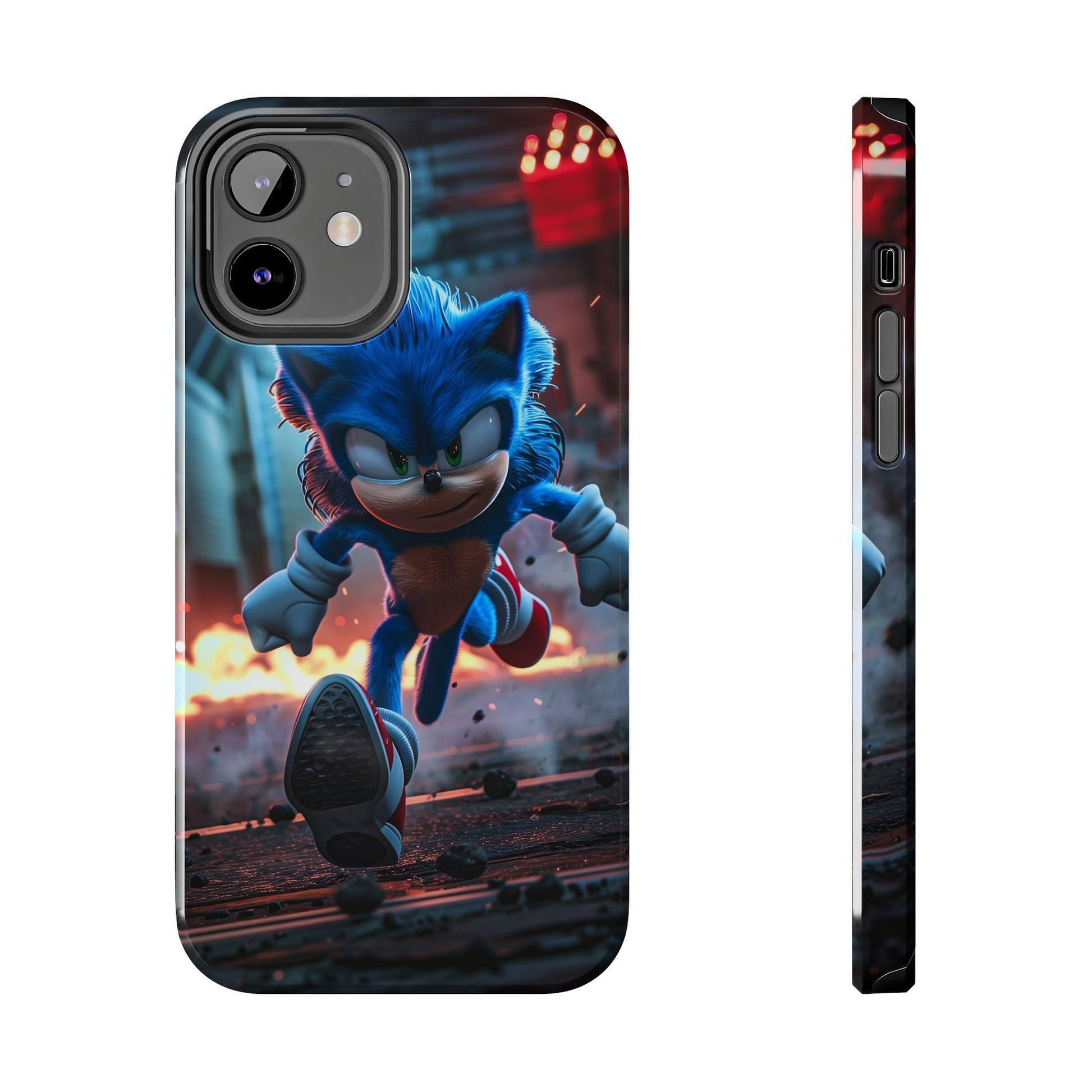 Durable Sonic Phone Case - Protective Sonic the Hedgehog Design - Tough Mobile Cover - Fun Video Game Phone Accessory