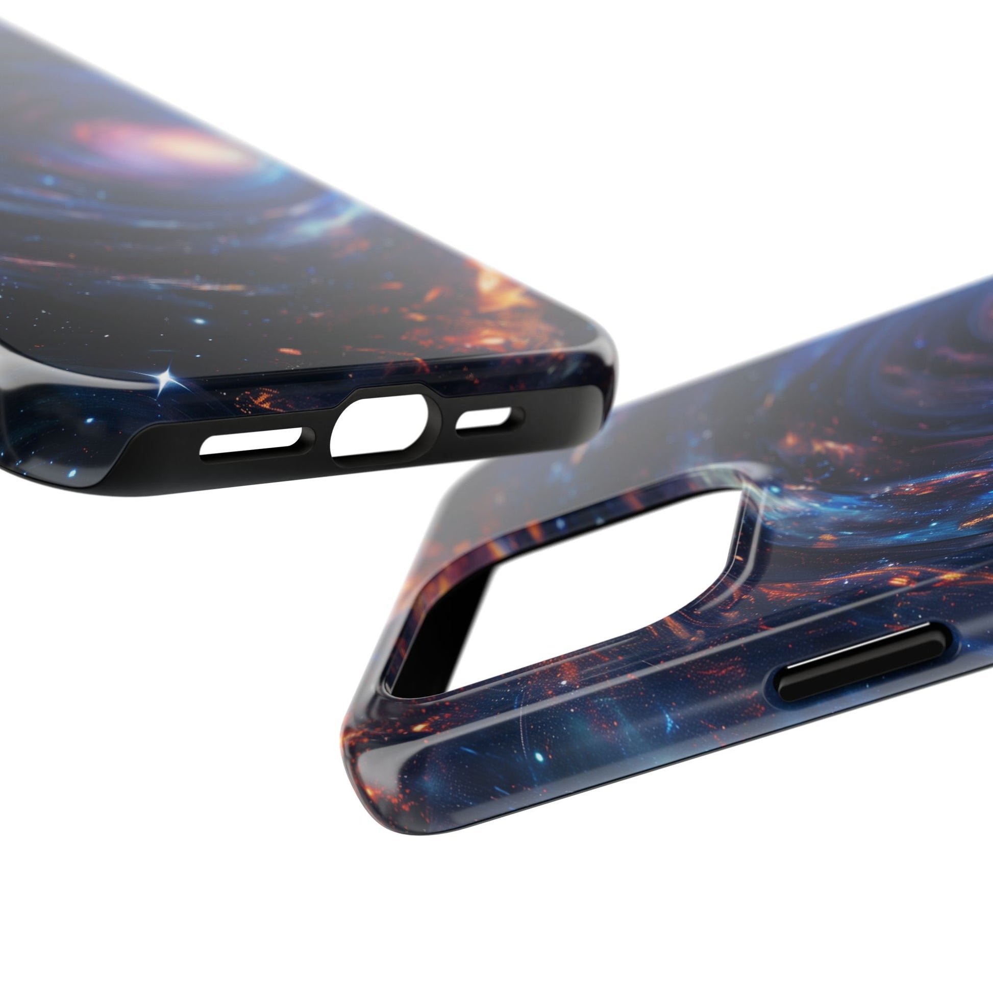 Dr Who inspired Phone Case - Space Wormholes Phone Case - Cosmic Galaxy Cover with Futuristic Wormhole Design - Sci-Fi Protective Case
