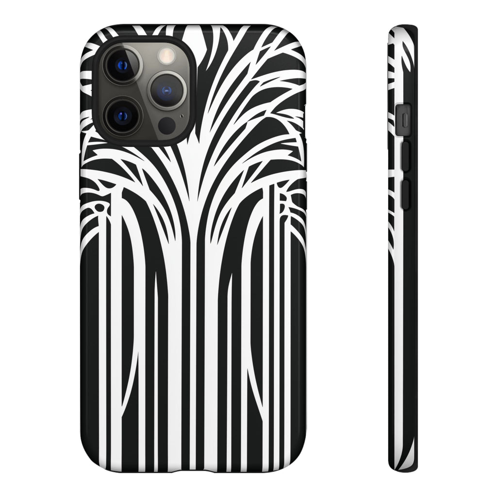 Blank White Art Deco Palm Tree Phone Case Design Lempicka Frank Lloyd Wright Prairie Style Stylish iphone 13 14 15 16 Pro Max Plus Galaxy