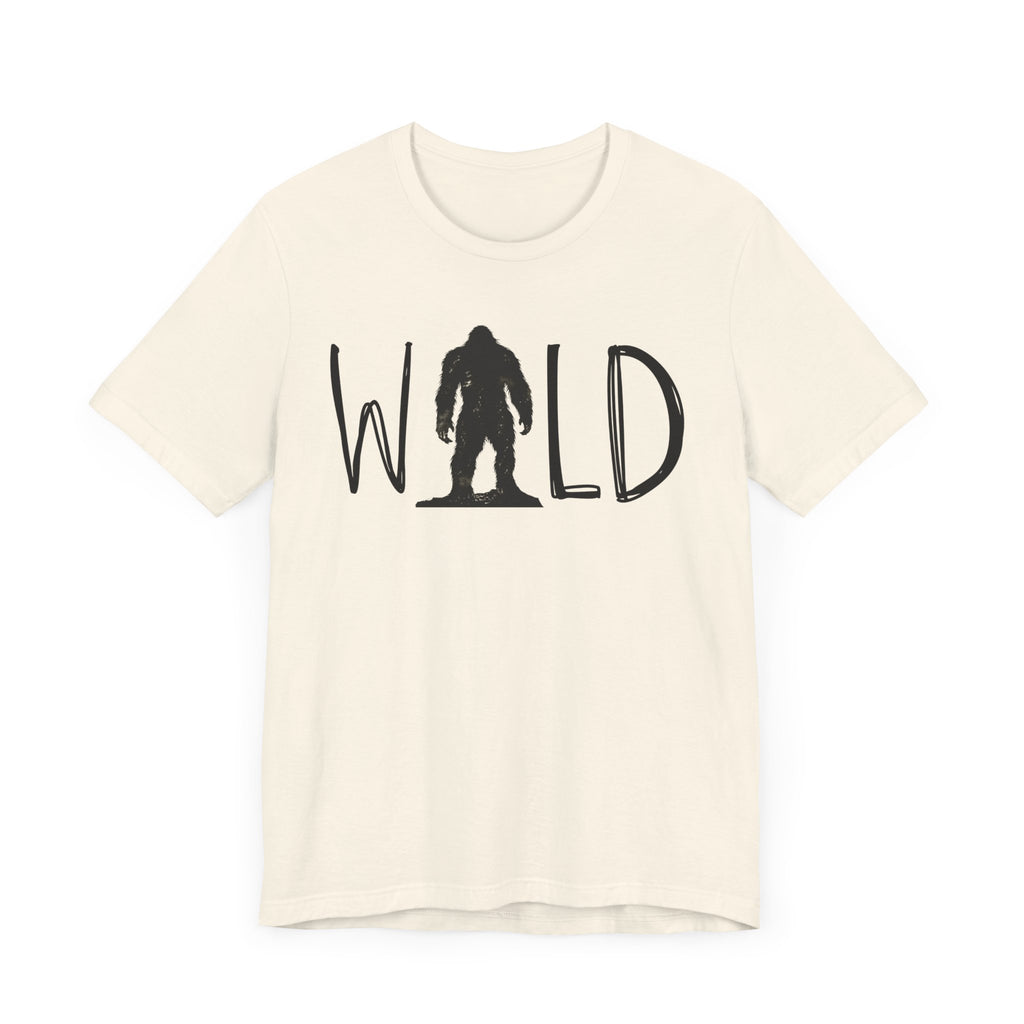 Wild Shirt, Bigfoot Tshirt, Bigfoot WILD Shirt, Camping Shirt, Outdoors Shirt, Bigfoot Shirt, Shirt for Camping, Camping Trip Shirt, Bigfoot