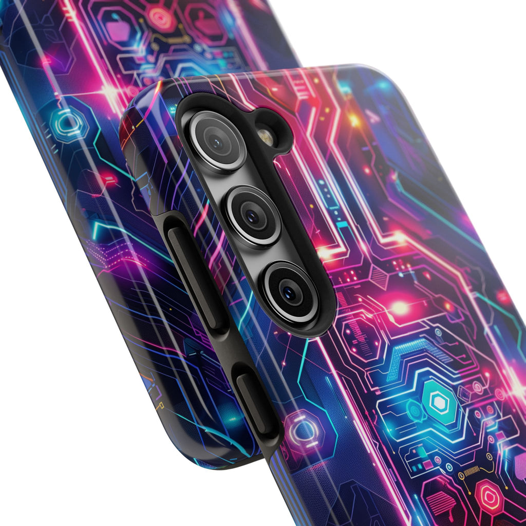 Circuit Board Phone Case, Futuristic Circuit Phone Case, High-Tech Gift for Him, Custom Sci-Fi Phone Case, iphone 15 pro max