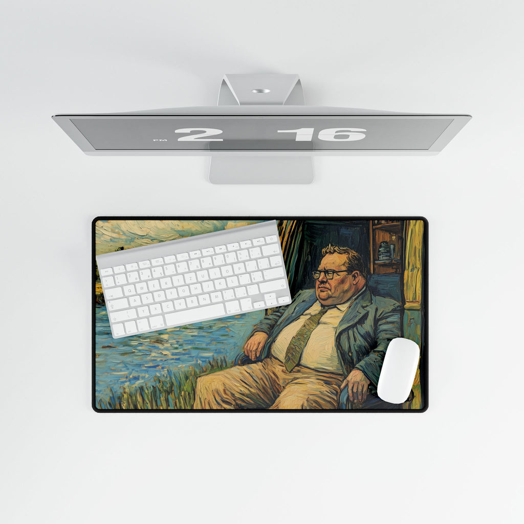 Desk Mat Computer Van Gogh Down by the River Home Office Decor
