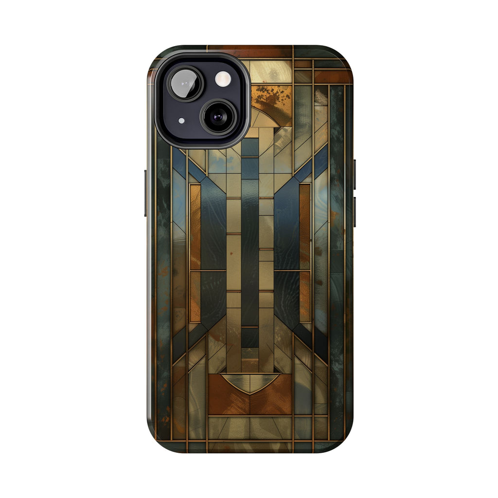 Frank Lloyd Wright Stained Glass Phone Case - Architectural Style Phone Cover - Stained Glass Design Phone Case - Unique Phone Accessory