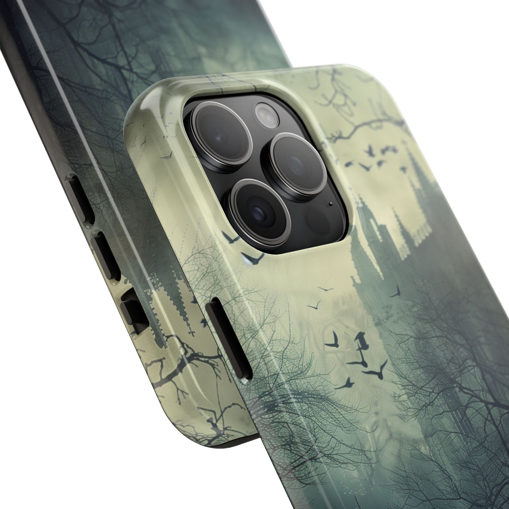 Gothic Architecture Phone Case, Dark Academia Phone Case, Moon and Tarot Case, Halloween Spooky Season, Dark Academia iPhone 15 Pro Max
