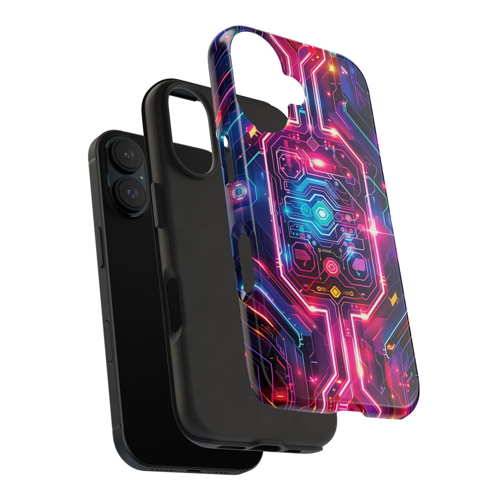 Circuit Board Phone Case, Futuristic Circuit Phone Case, High-Tech Gift for Him, Custom Sci-Fi Phone Case, iphone 15 pro max
