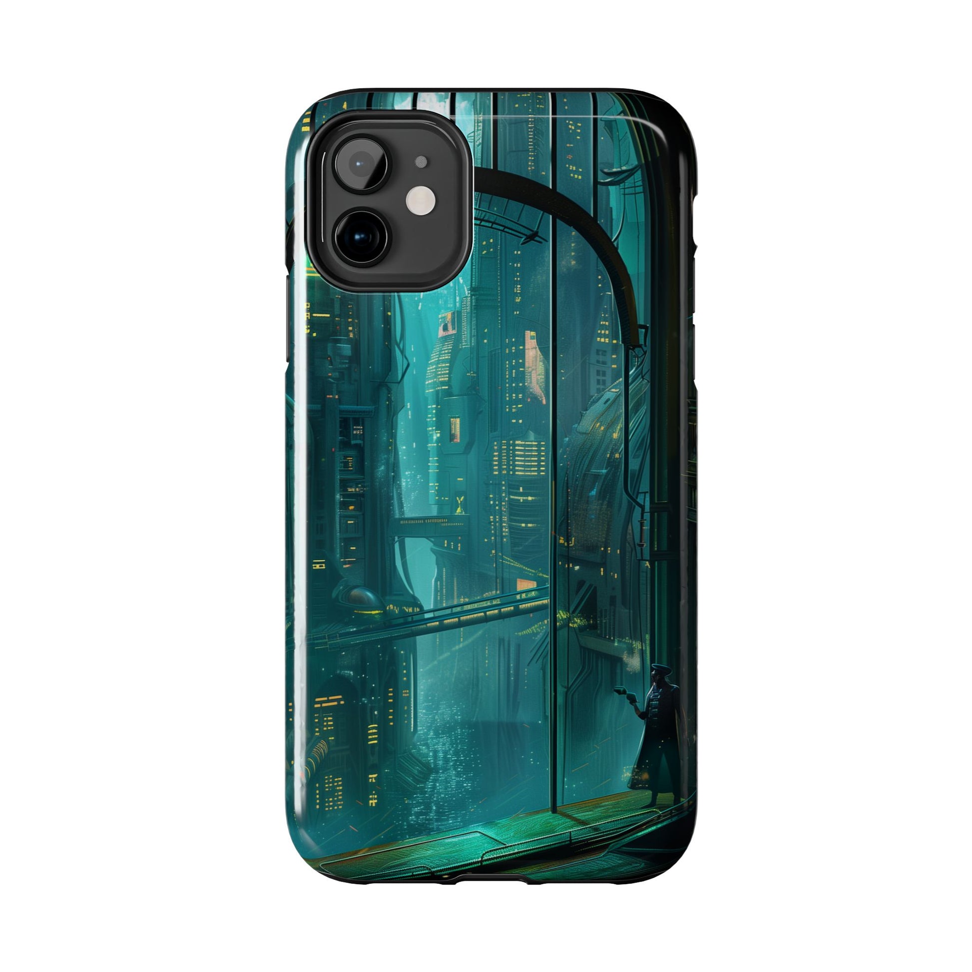 BioShock Inspired Phone Case - Underwater Art Deco City - Gaming Phone Cover - Unique Video Game Accessory