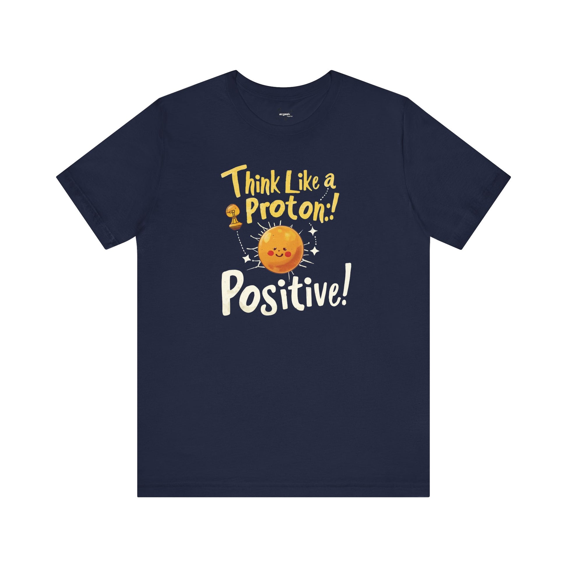 Be Positive Geek Positivity Tshirt Nerdy Custom Shirt Graphic Tee, Inspirational Quotes Gift for Geeks Back to School, Gift for Her