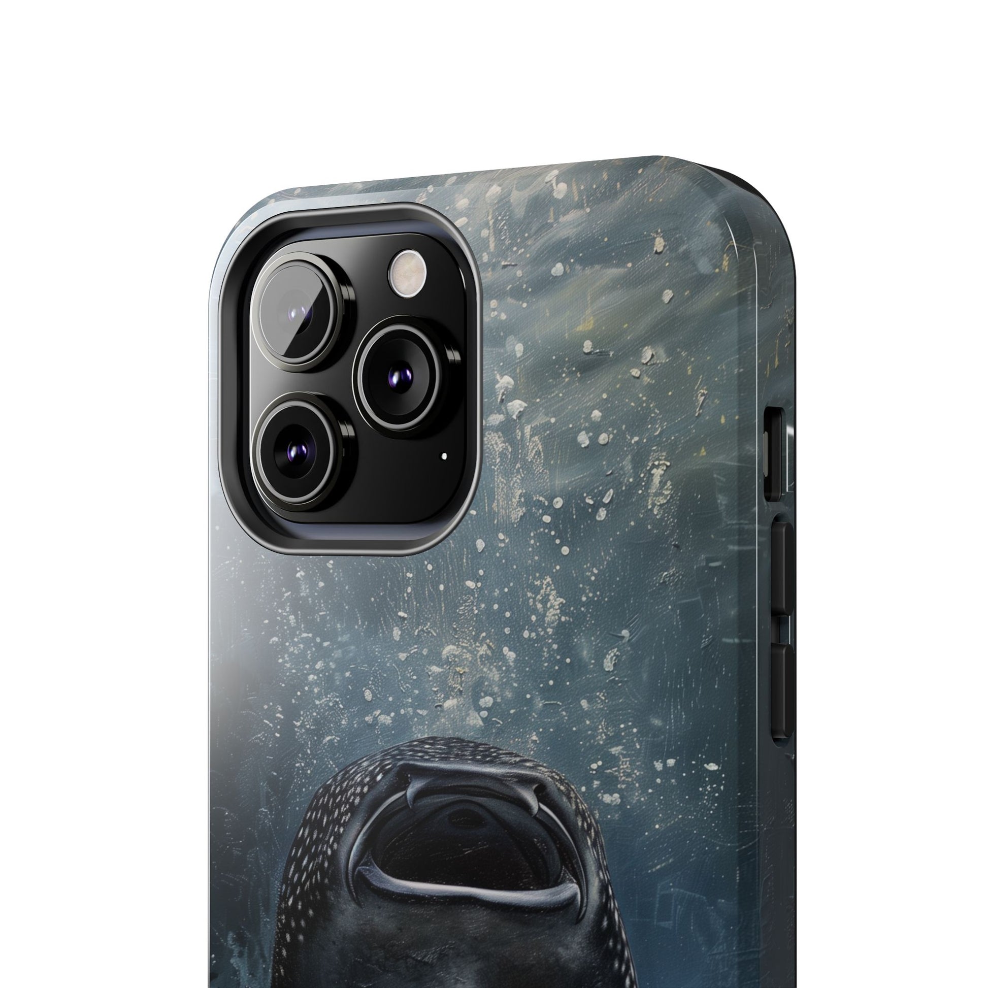 Rising Majesty: Whale Shark Feeding Tough Phone Case