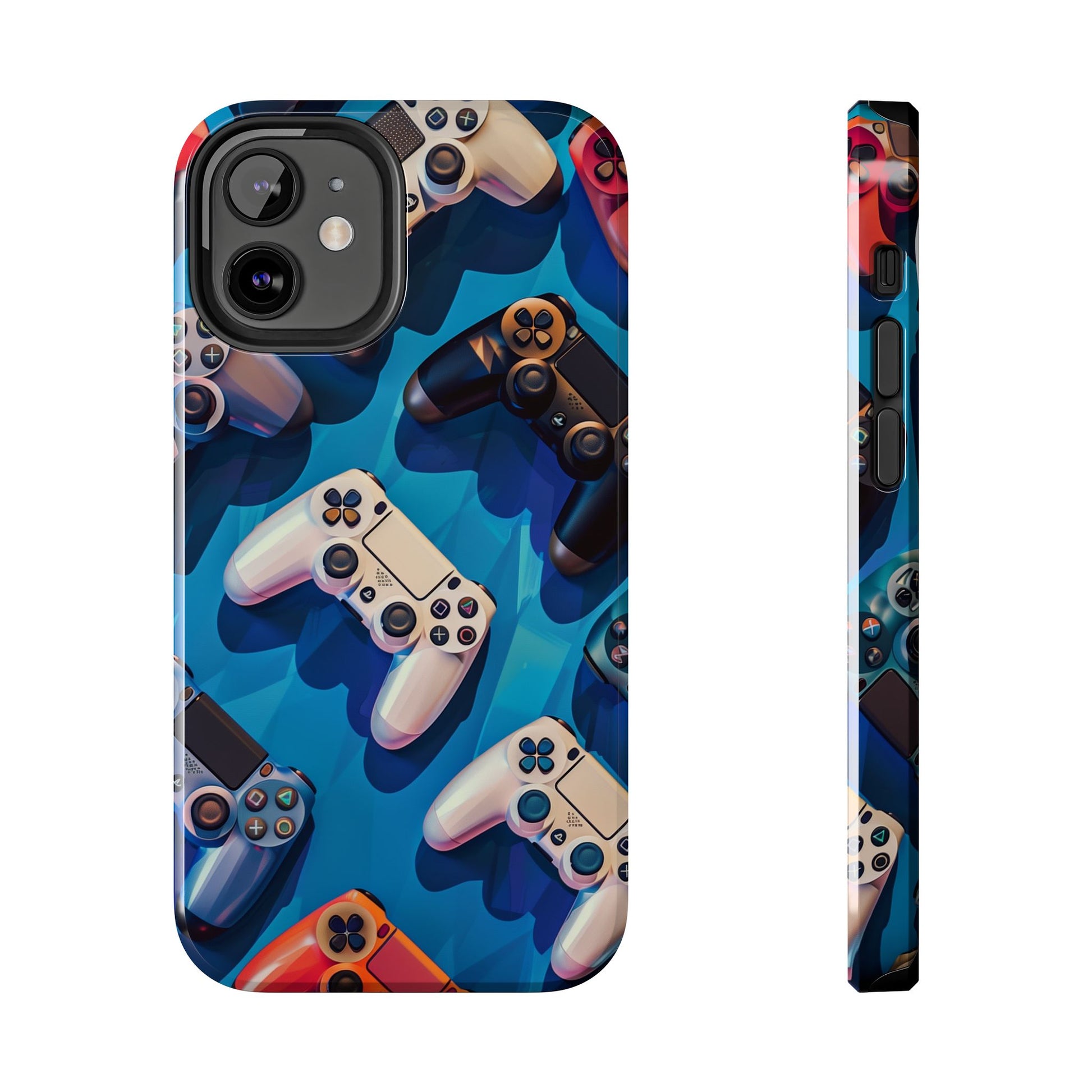 Video Game Controllers iPhone Case - Gamer Tough Phone Cover - Modern Gaming