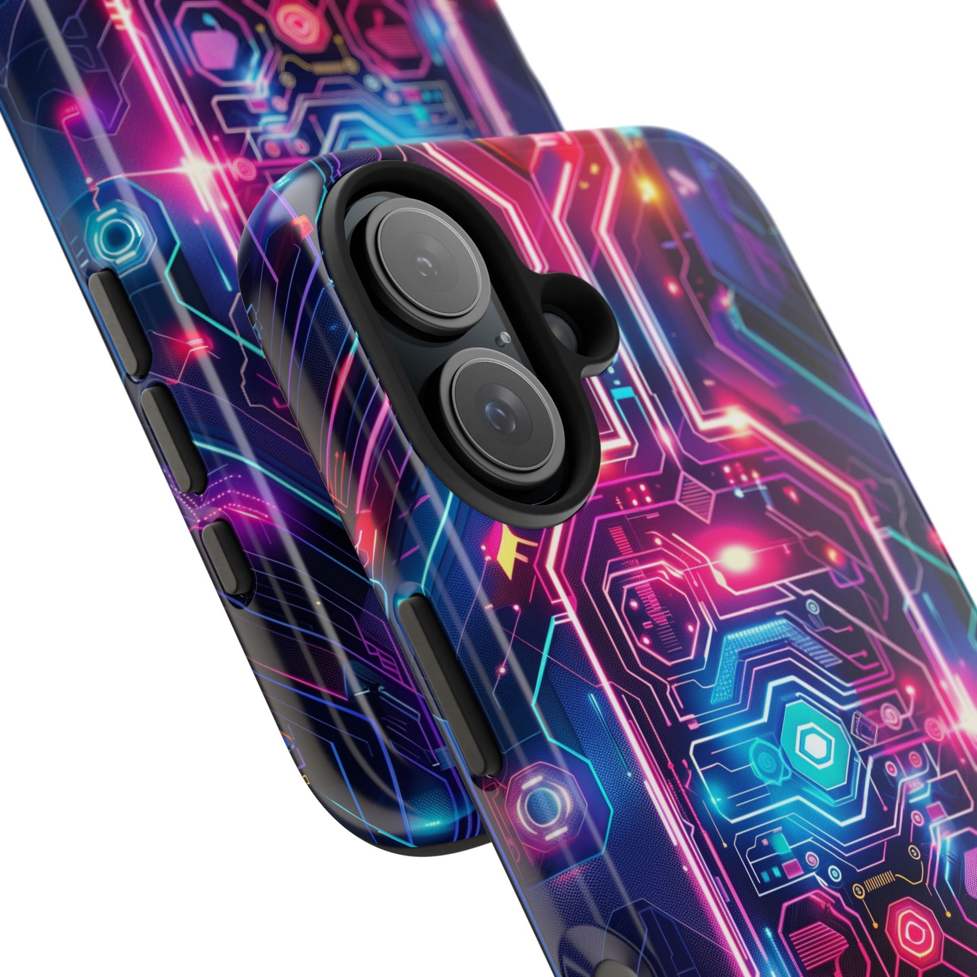 Circuit Board Phone Case, Futuristic Circuit Phone Case, High-Tech Gift for Him, Custom Sci-Fi Phone Case, iphone 15 pro max