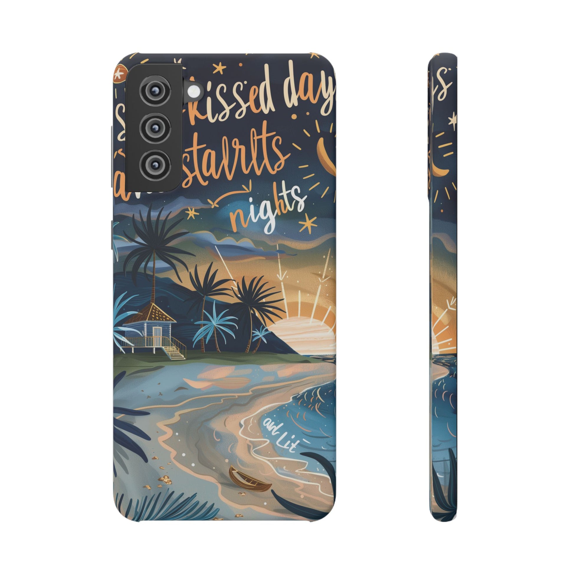 Sun Kissed Days and Starlit Nights Slim Case for Android