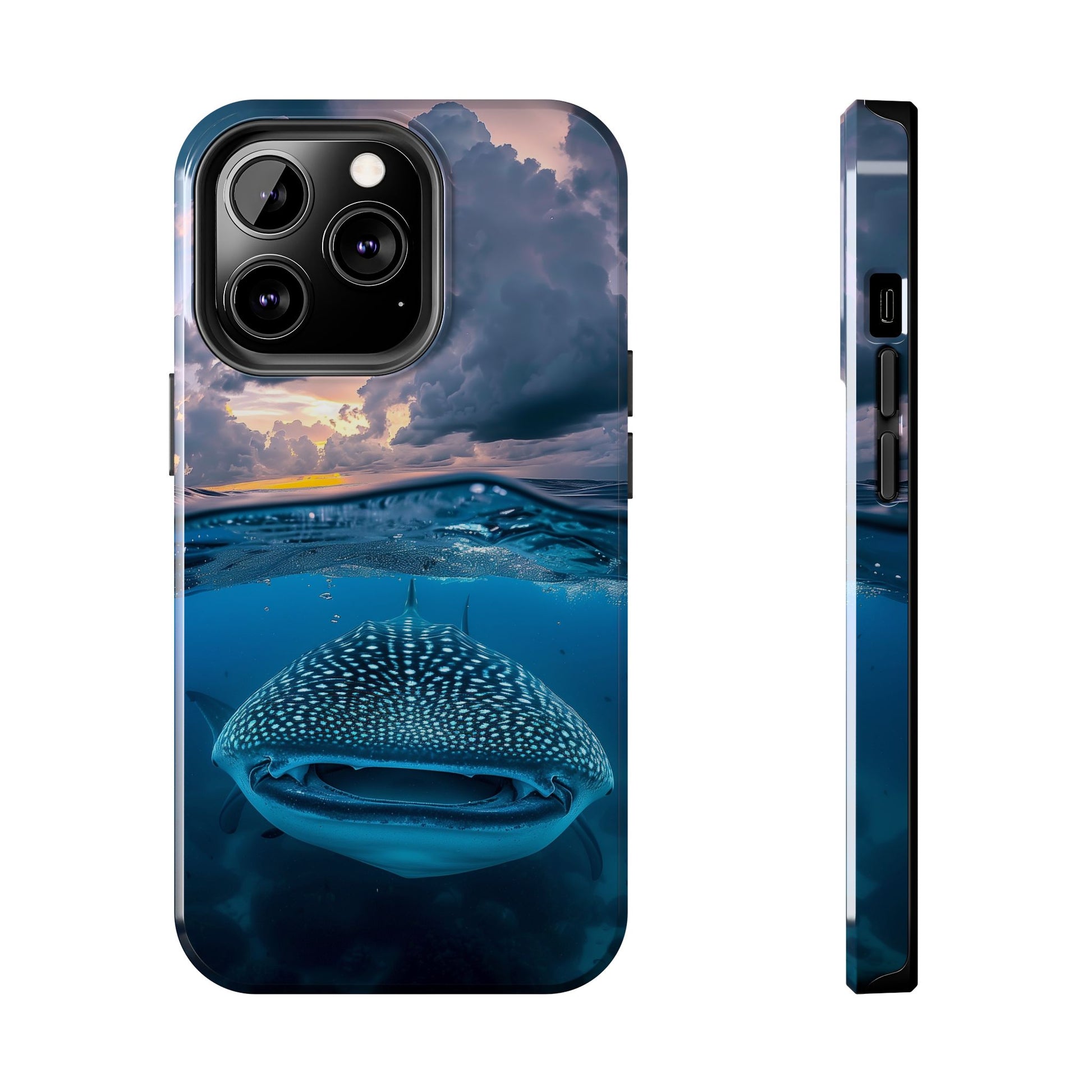 Majestic Encounter: Whale Shark Tough Phone Case