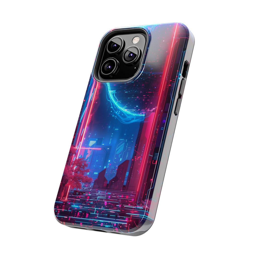 Circuit Board Phone Case, Futuristic Circuit Phone Case, High-Tech Gift, Custom Sci-Fi Phone Case, iphone 15 pro max