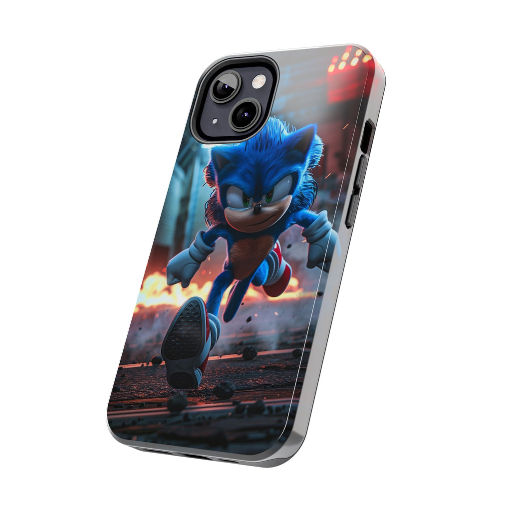 Durable Sonic Phone Case - Protective Sonic the Hedgehog Design - Tough Mobile Cover - Fun Video Game Phone Accessory