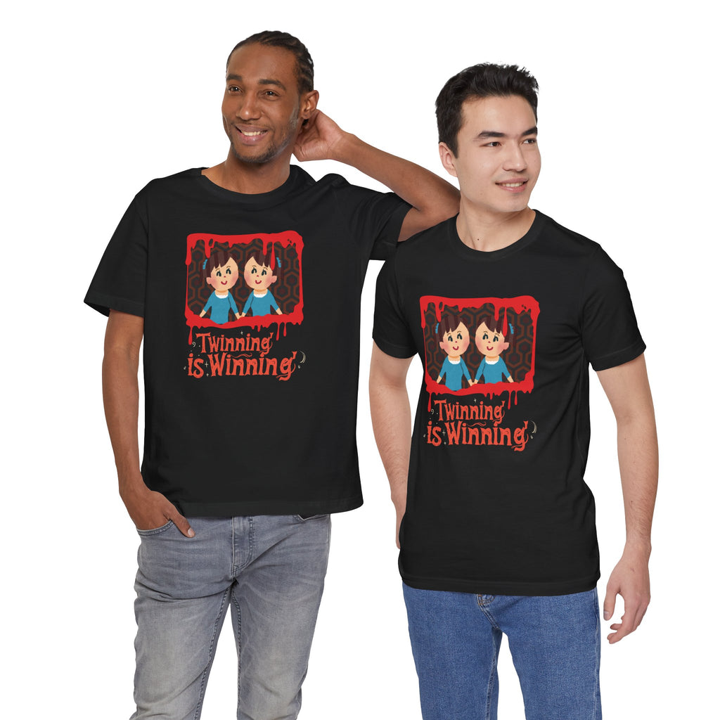 Twinning is Winning Shining Inspired Halloween Graphic Tee