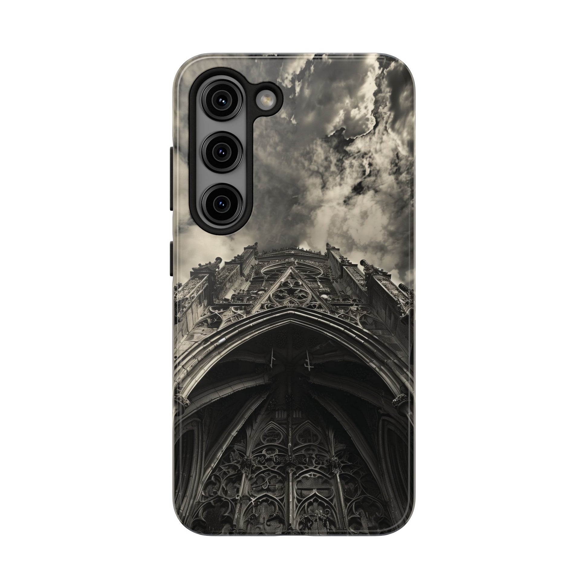 Gothic Art Phone Case Dark Academia, Cathedral Phone Case, Halloween Spooky Season, Gothic Architecture, Gargoyle Phone iPhone 15 Pro Max