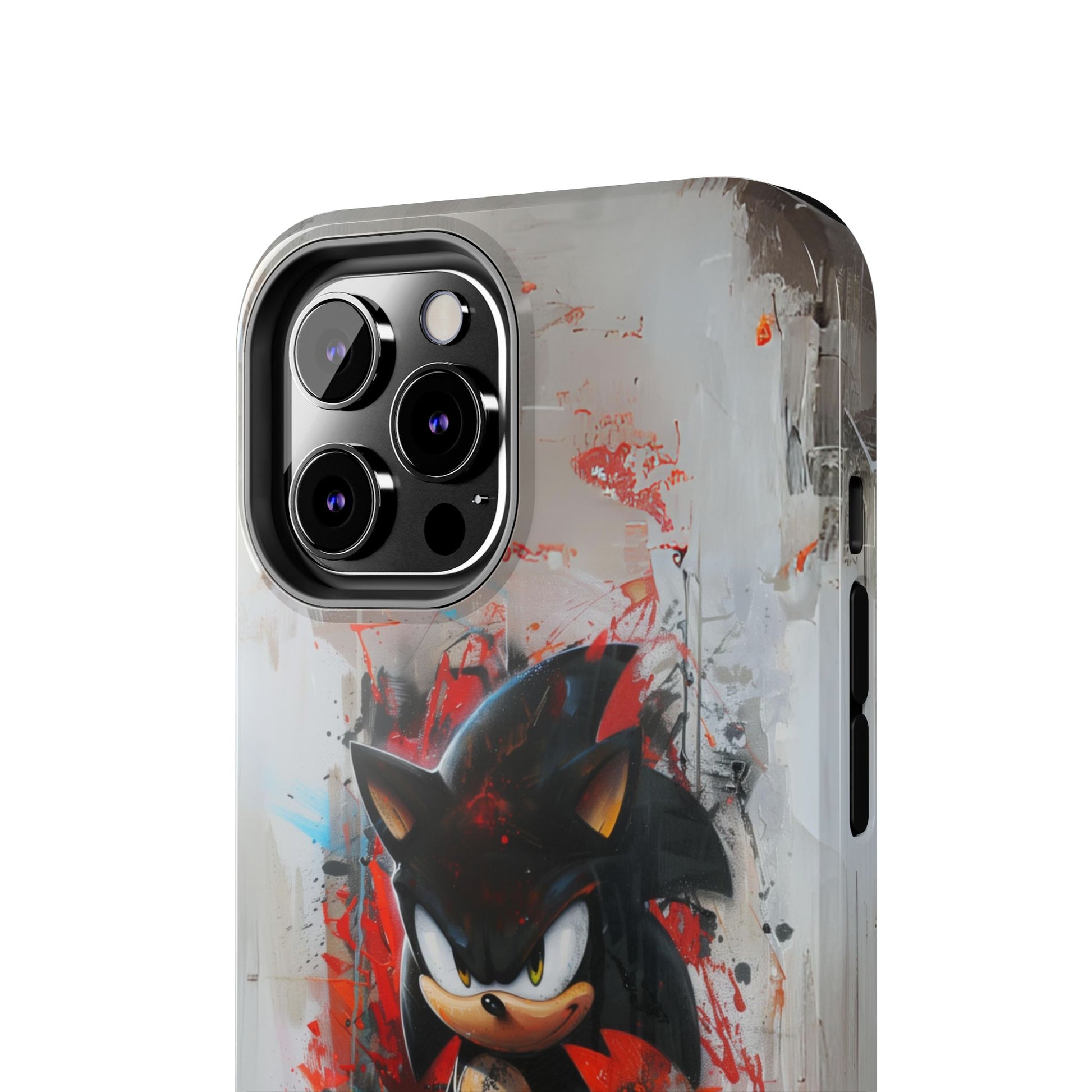 Shadow the Hedgehog Inspired Phone Case, Durable iPhone Case, Perfect Gamer Gift, SEGA, Sonic the Hedgehog, Tails, Shadow, iPhone 12