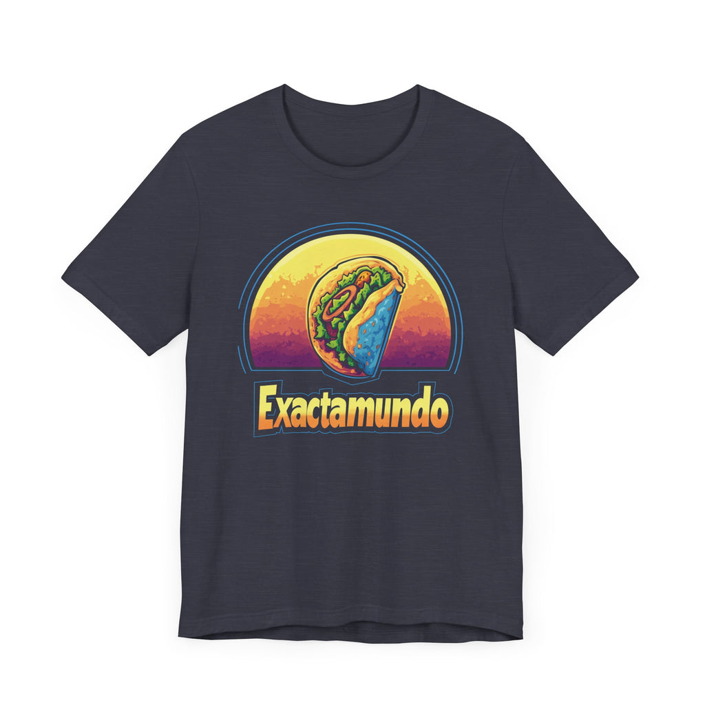Exactamundo Demolition T-Shirt 90s Taco Fast Food Style Graphic Movie Man  Retro Aesthetic Tee Gifts for Science Fiction Fans