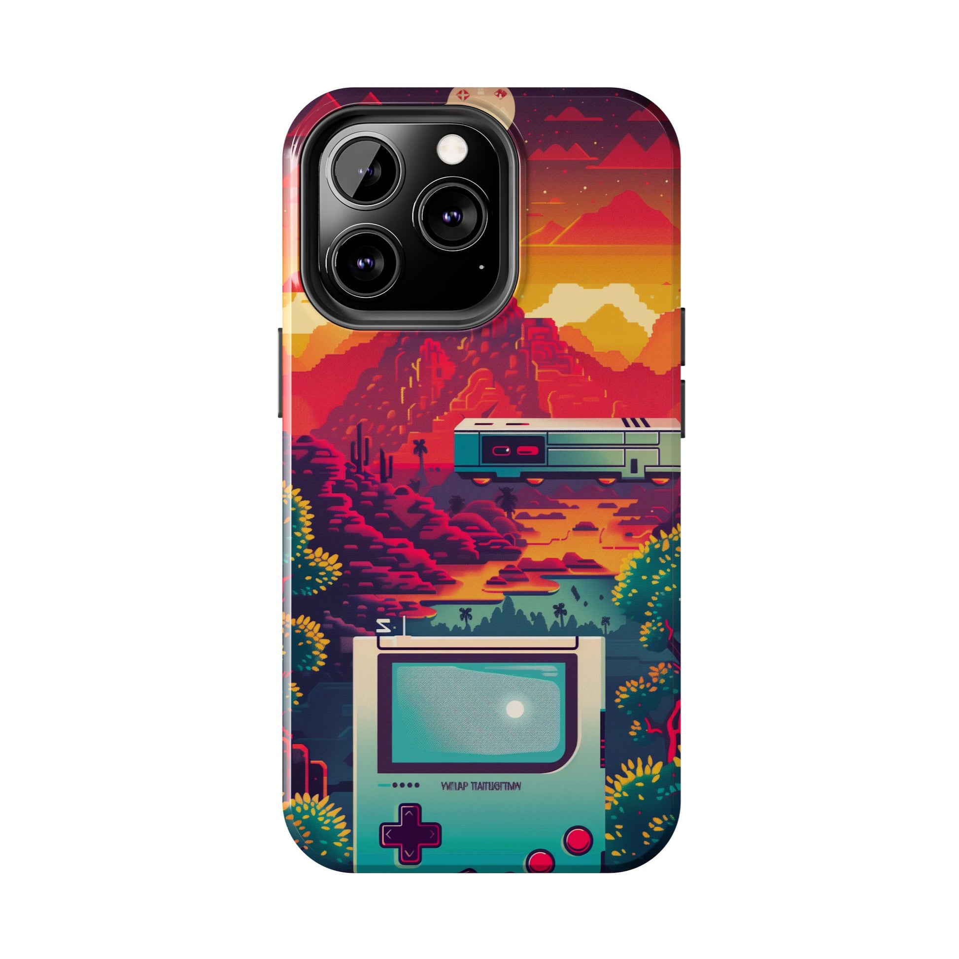 Durable iPhone Case with Alternative Universe Game Console Design - Protective Phone Cover - Fun and Sturdy Gaming Accessory - Gamer Gift