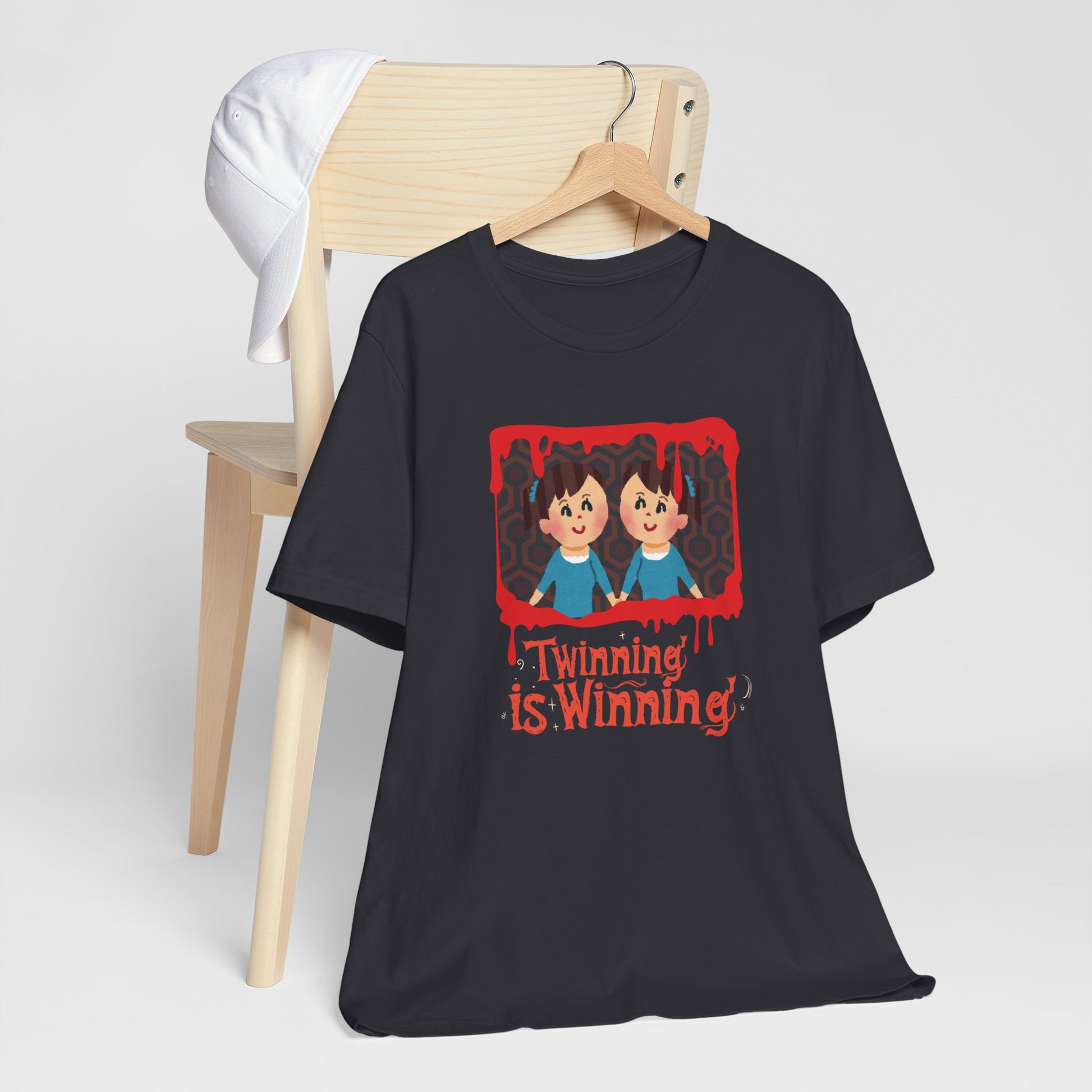 Twinning is Winning Shining Inspired Halloween Graphic Tee