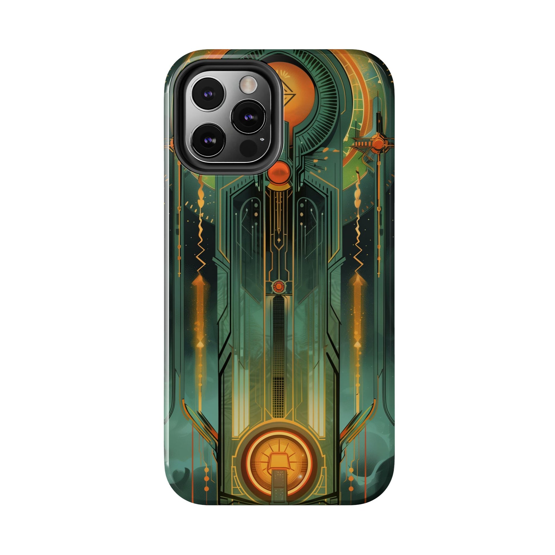 Art Deco Phone Case, Architecture Phone Case, Durable iPhone Case, Gift for Architect, iPhone 14 Case, Art Deco Building Phone Case