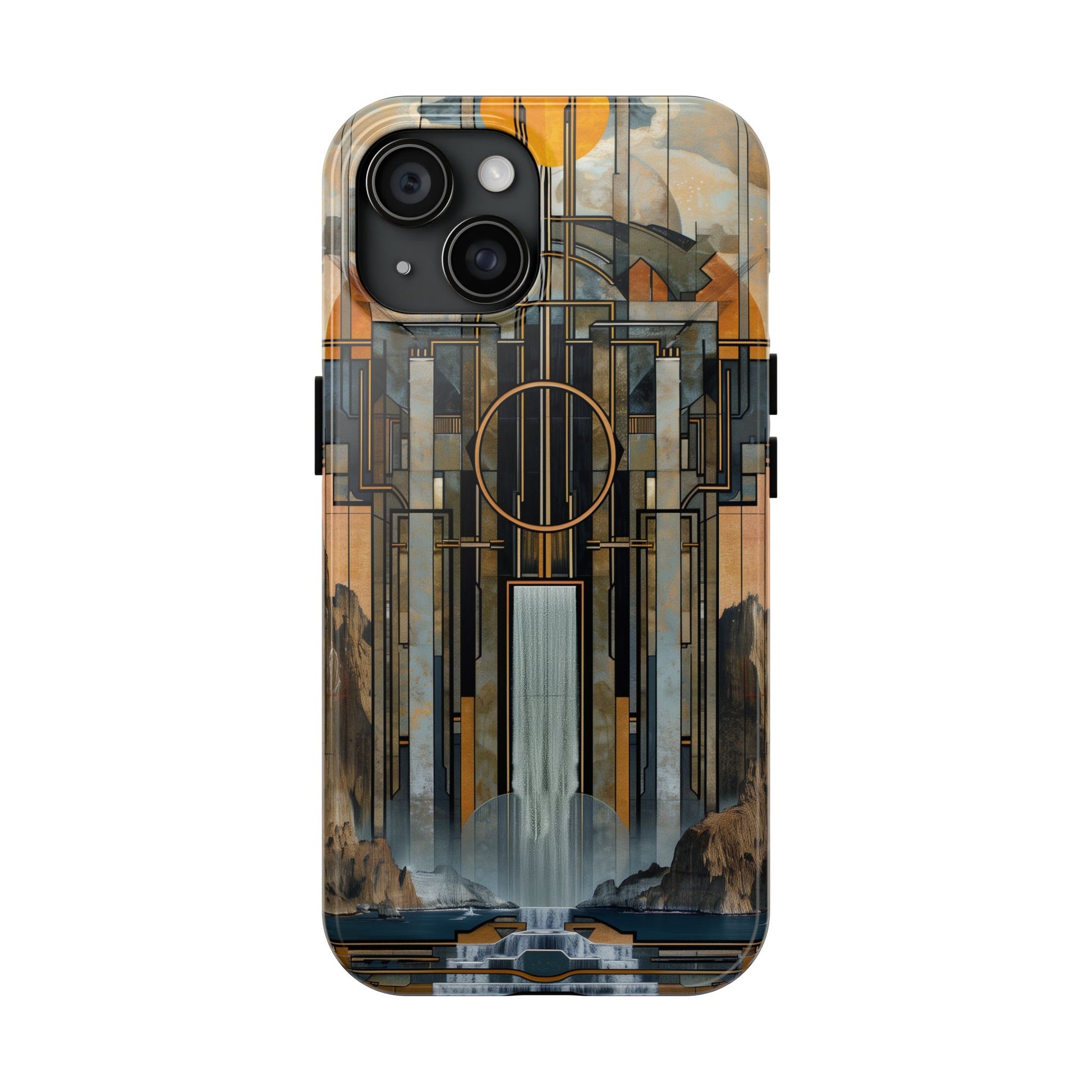 Falling Water Inspired Phone Case - Frank Lloyd Wright Design - Architectural Phone Cover - Unique Phone Accessory