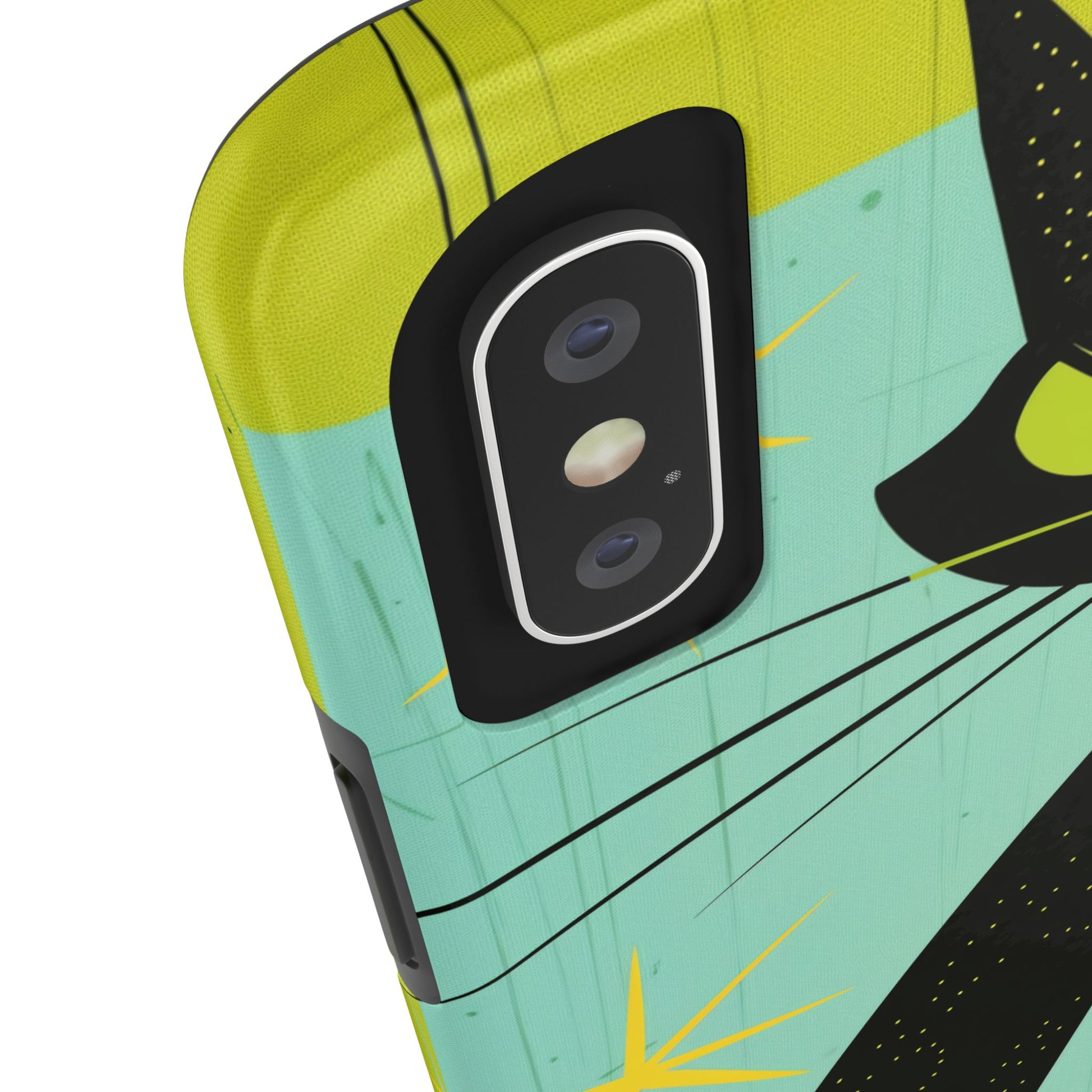 Mid-Century Modern Phone Case, Mid Mod iPhone Case, Atomic Cats iPhone Case, Retro Chic Smartphone Cover, Unique Artistic Phone Accessory