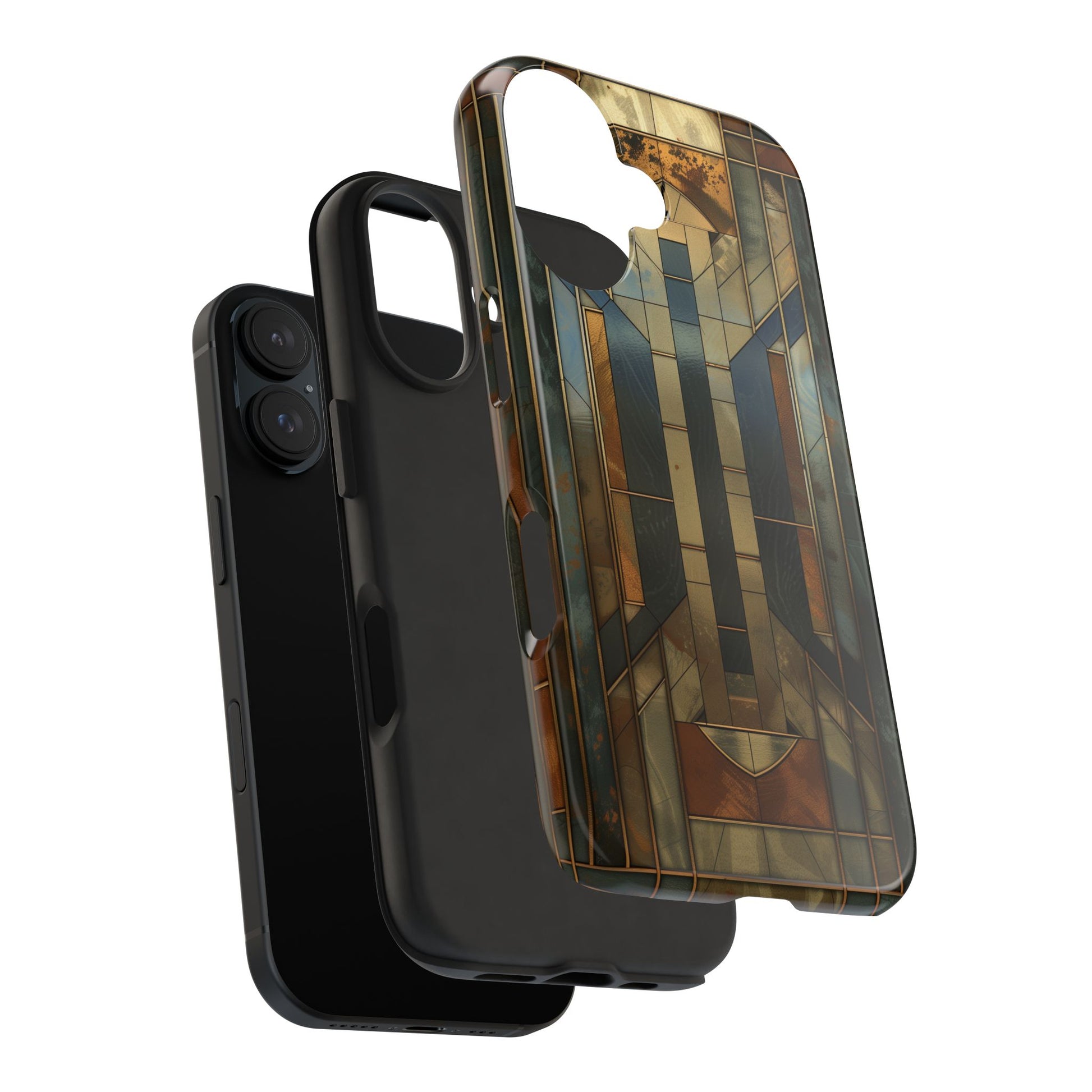 Frank Lloyd Wright Stained Glass Phone Case - Architectural Style Phone Cover - Stained Glass Design Phone Case - Unique Phone Accessory