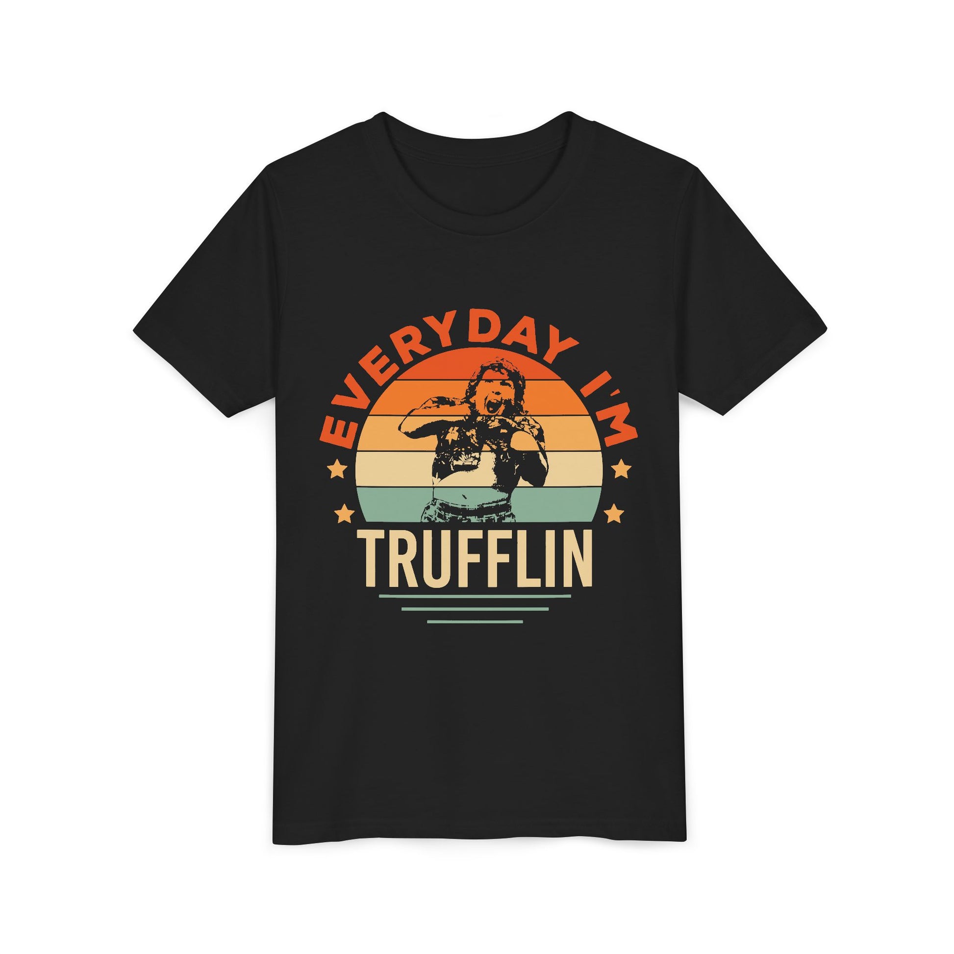 Truffle Shuffle Inspired Youth T-Shirt, The Goonies Inspired Youth Graphic Tee, Kids' Movie Themed Tee, Fun Graphic Shirt for Children