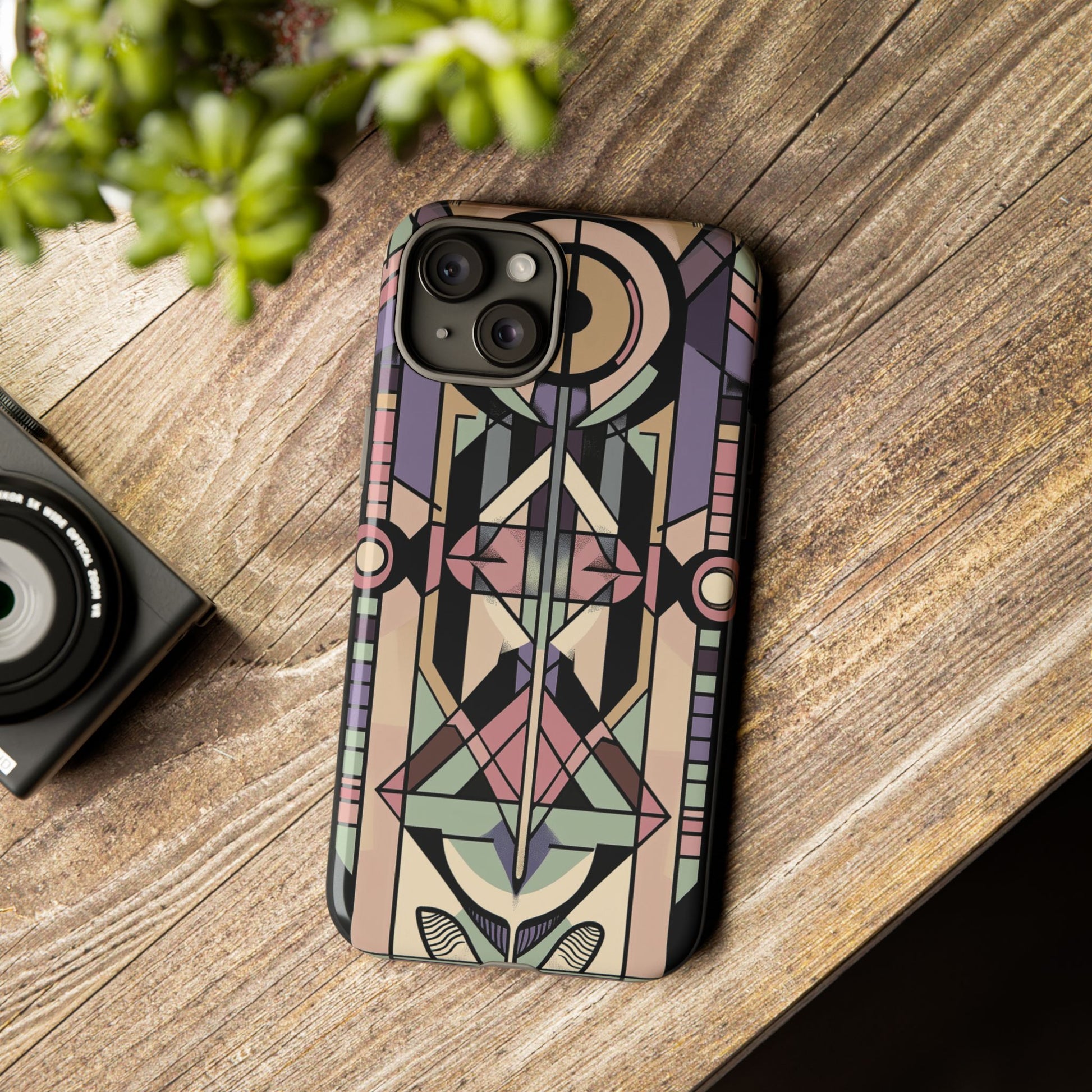 Art Deco Geometric Phone Case Design Tamara de Lempicka Frank Lloyd Wright Prairie Style Stylish iphone 13 14 15 16 Pro Max Plus Galaxy