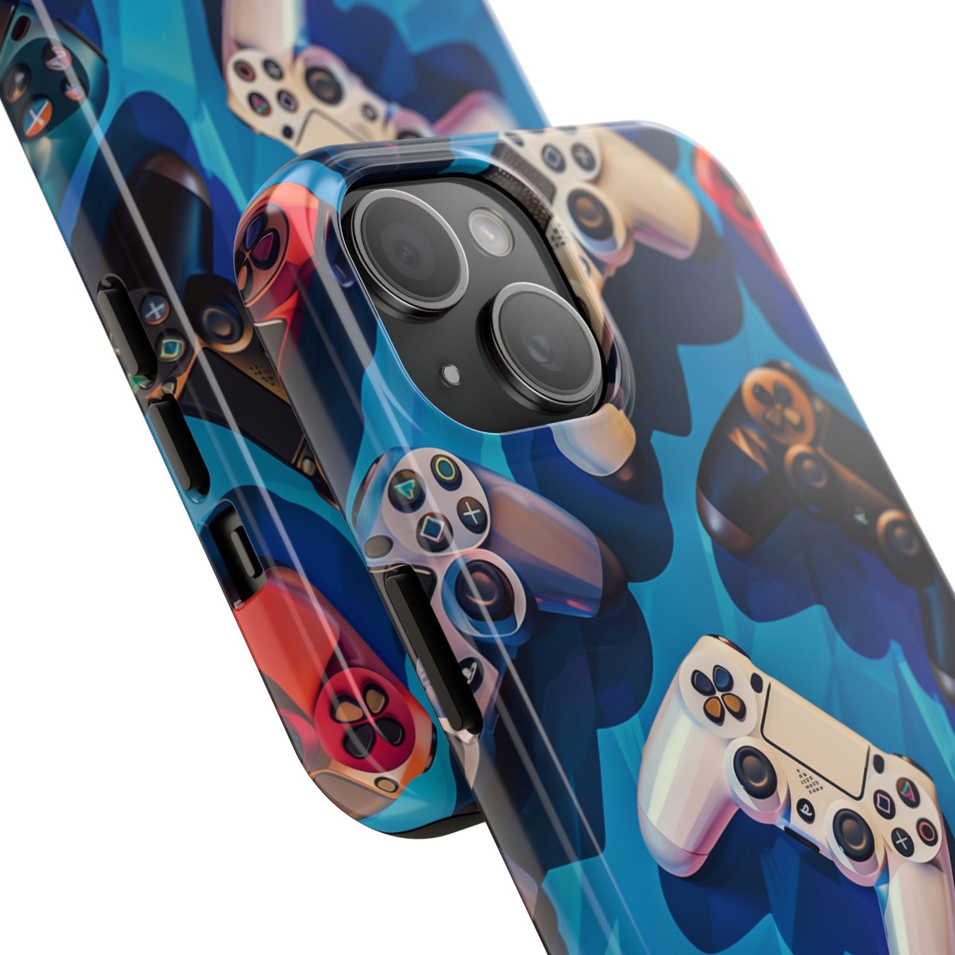 Video Game Controllers iPhone Case - Gamer Tough Phone Cover - Modern Gaming