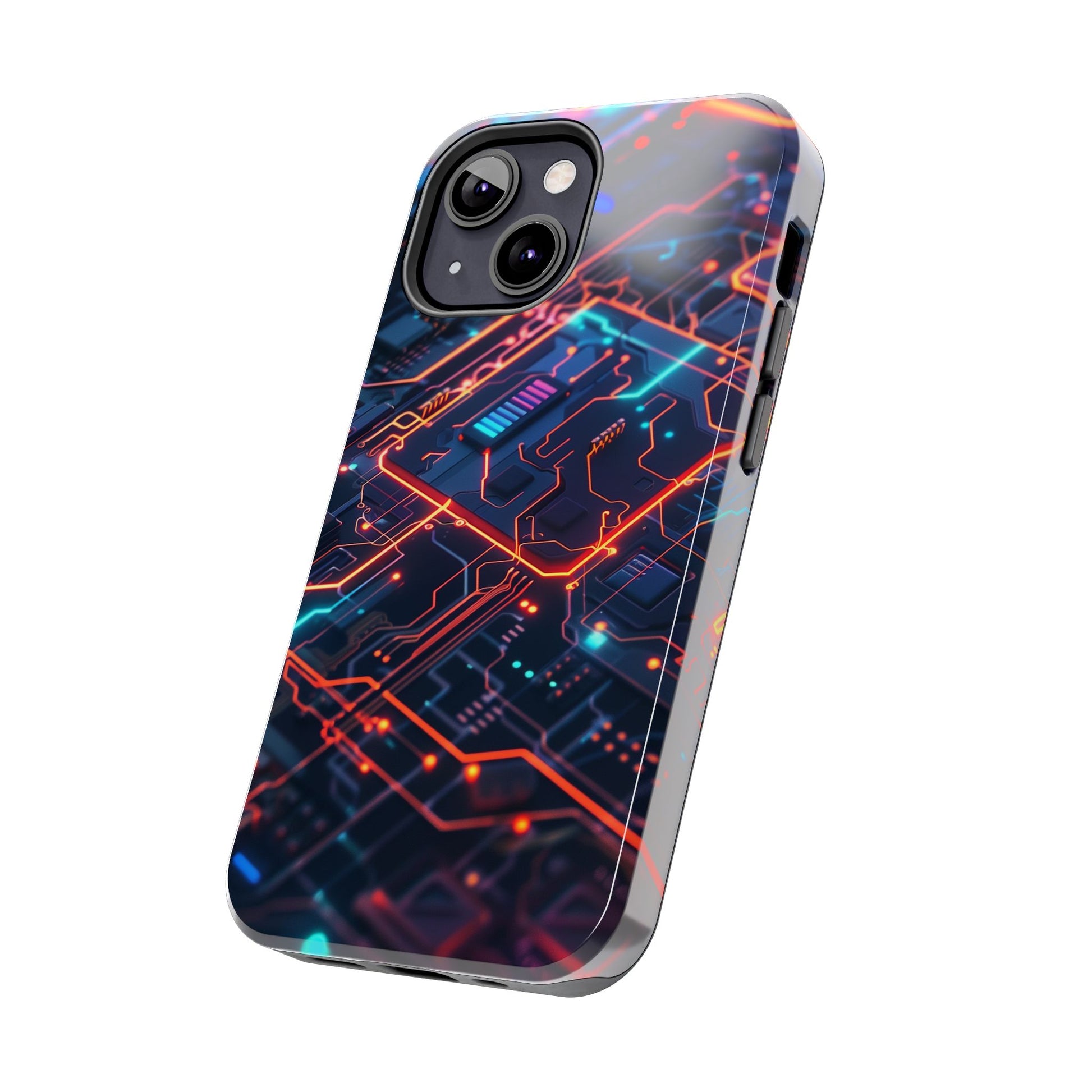Circuit Board Phone Case, Futuristic Circuit Phone Case, High-Tech Gift, Custom Sci-Fi Phone Case, iphone 15 pro max