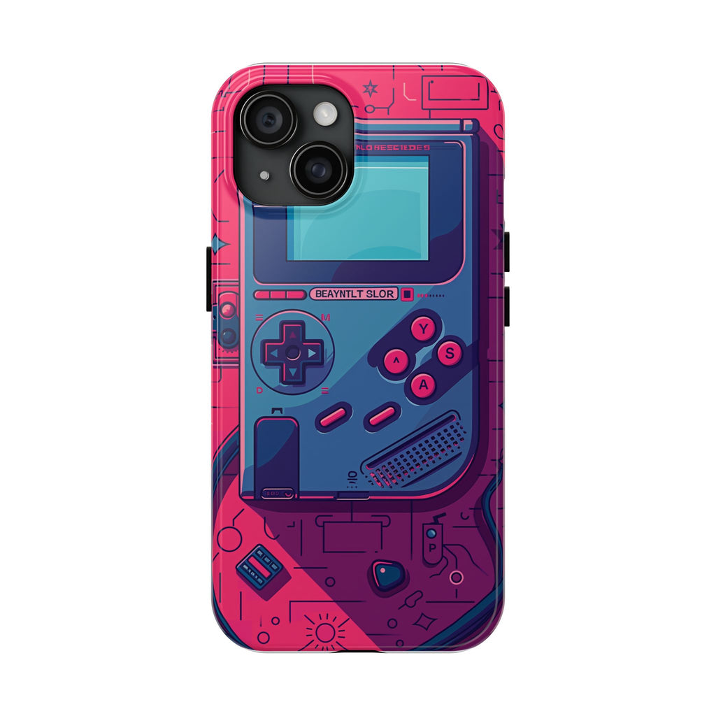 Durable iPhone Case with Alternative Universe Game Console Design - Protective Phone Cover - Fun and Sturdy Gaming Accessory - Gamer Gift