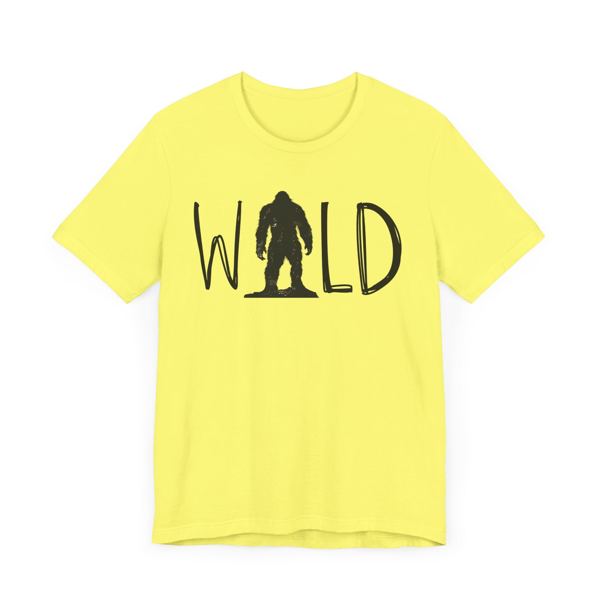 Wild Shirt, Bigfoot Tshirt, Bigfoot WILD Shirt, Camping Shirt, Outdoors Shirt, Bigfoot Shirt, Shirt for Camping, Camping Trip Shirt, Bigfoot
