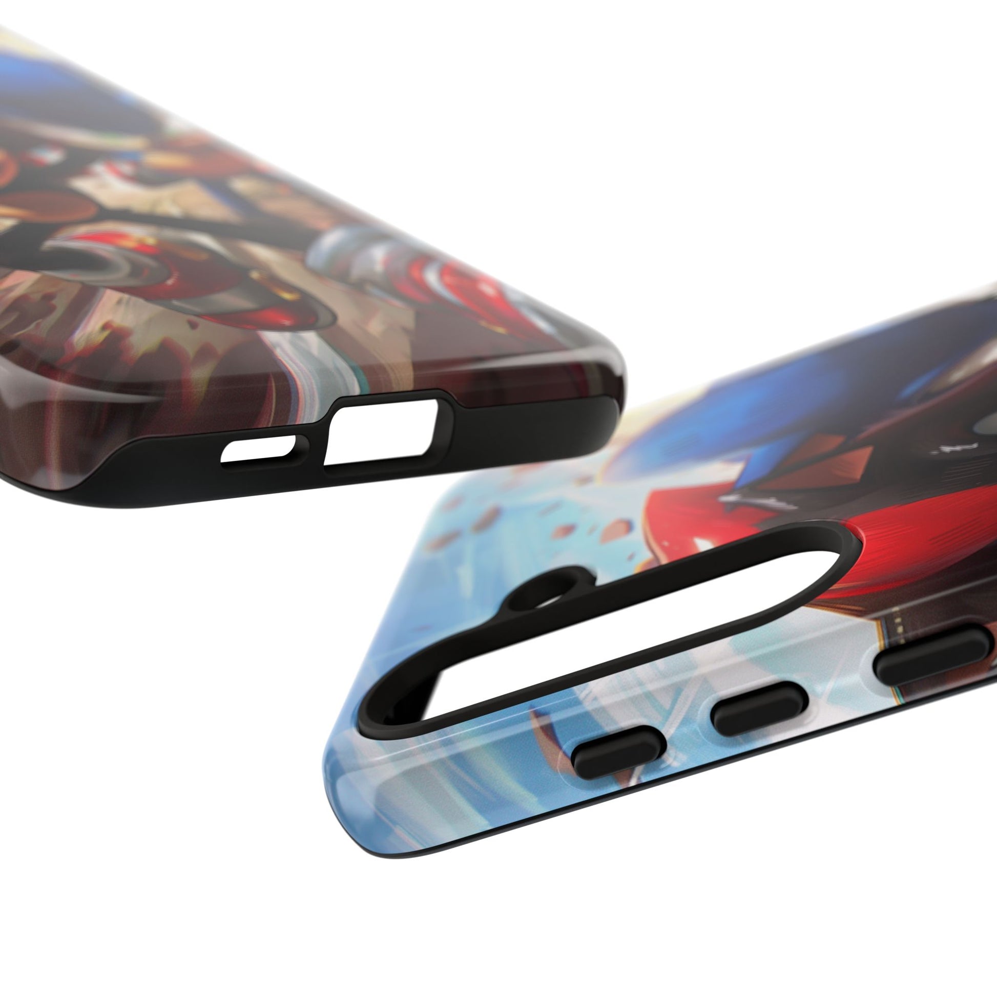 Sonic and Shadow Phone Case, Sonic and Shadow, Tough Android Case, Fun Video Game Phone Case, Retro Game Case, SEGA Video Game Android Case