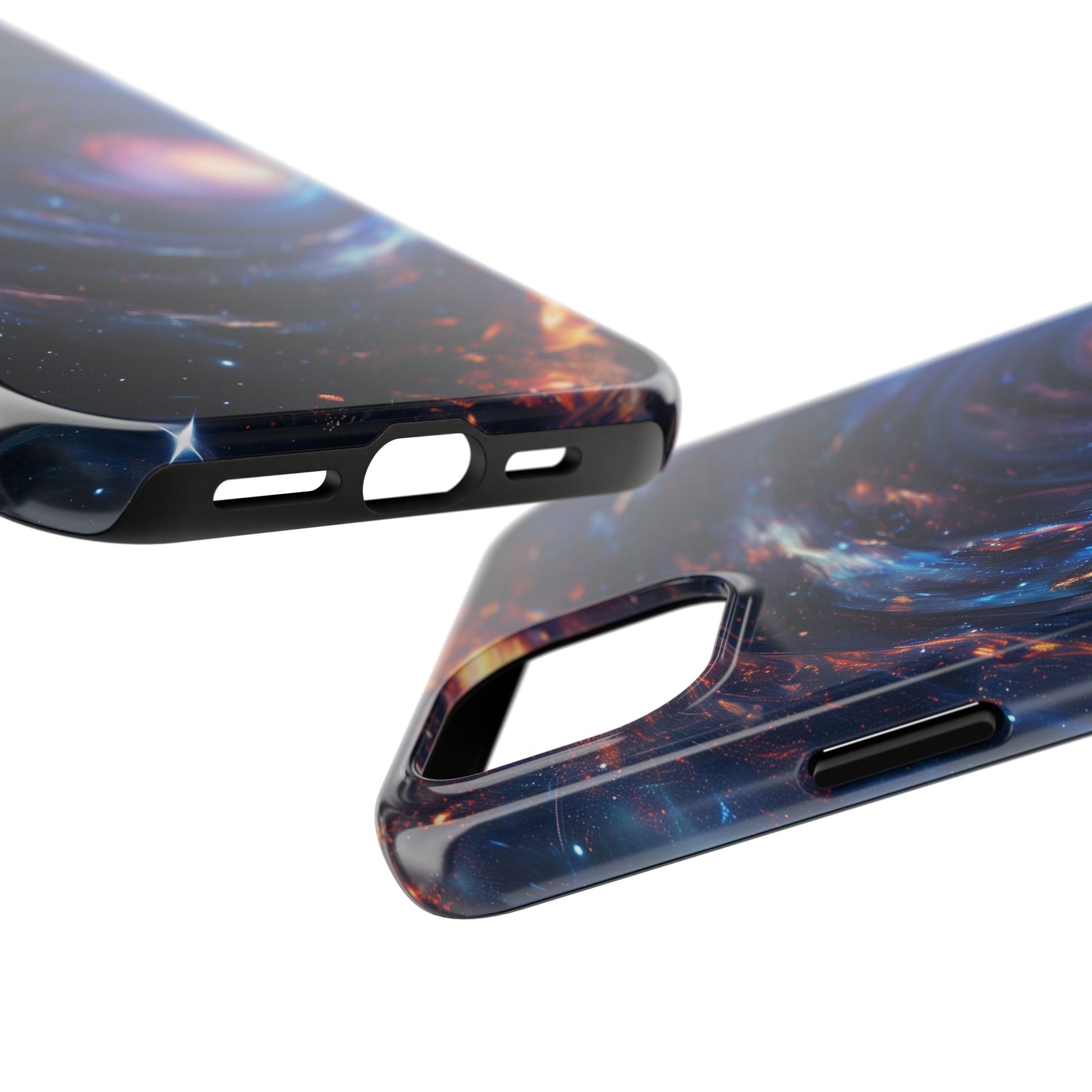 Dr Who inspired Phone Case - Space Wormholes Phone Case - Cosmic Galaxy Cover with Futuristic Wormhole Design - Sci-Fi Protective Case