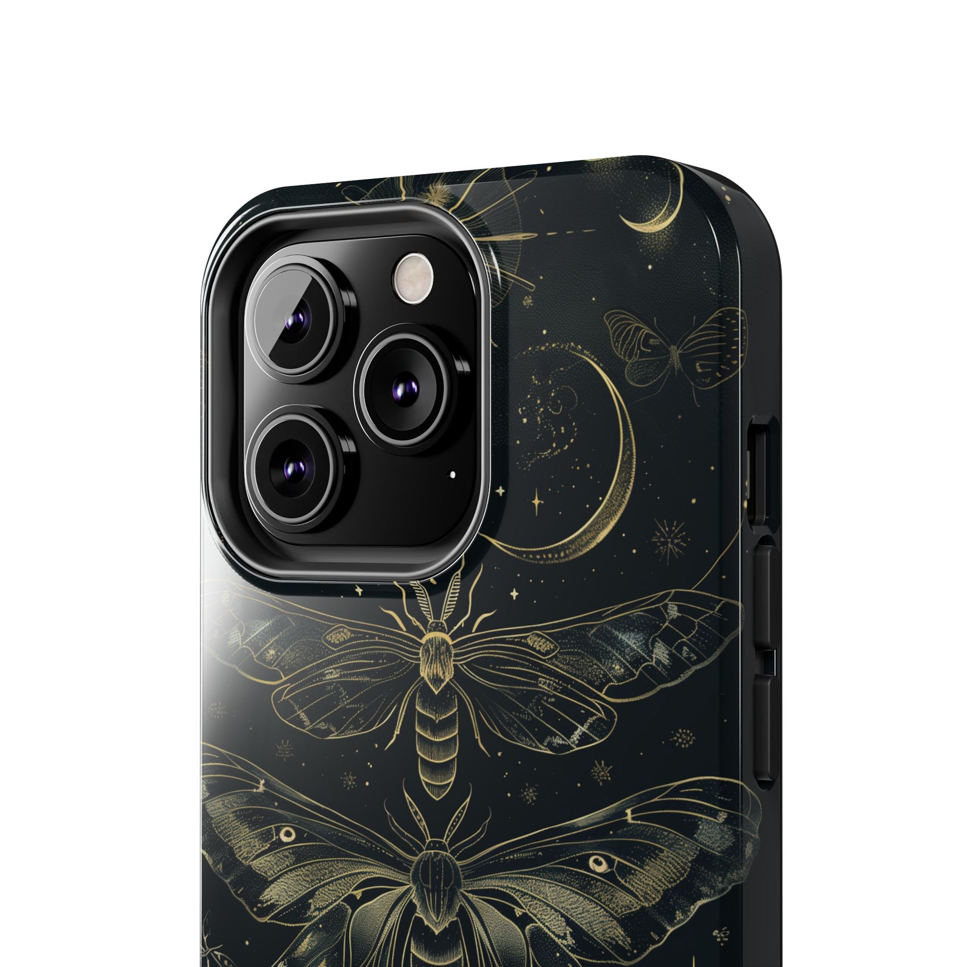 C Dark Academia Mystical Phone Case, Mystical Moth Phone Case, Vintage Magic Witchcraft iPhone Cover, Esoteric Nature Art, iPhone 15 Pro Max