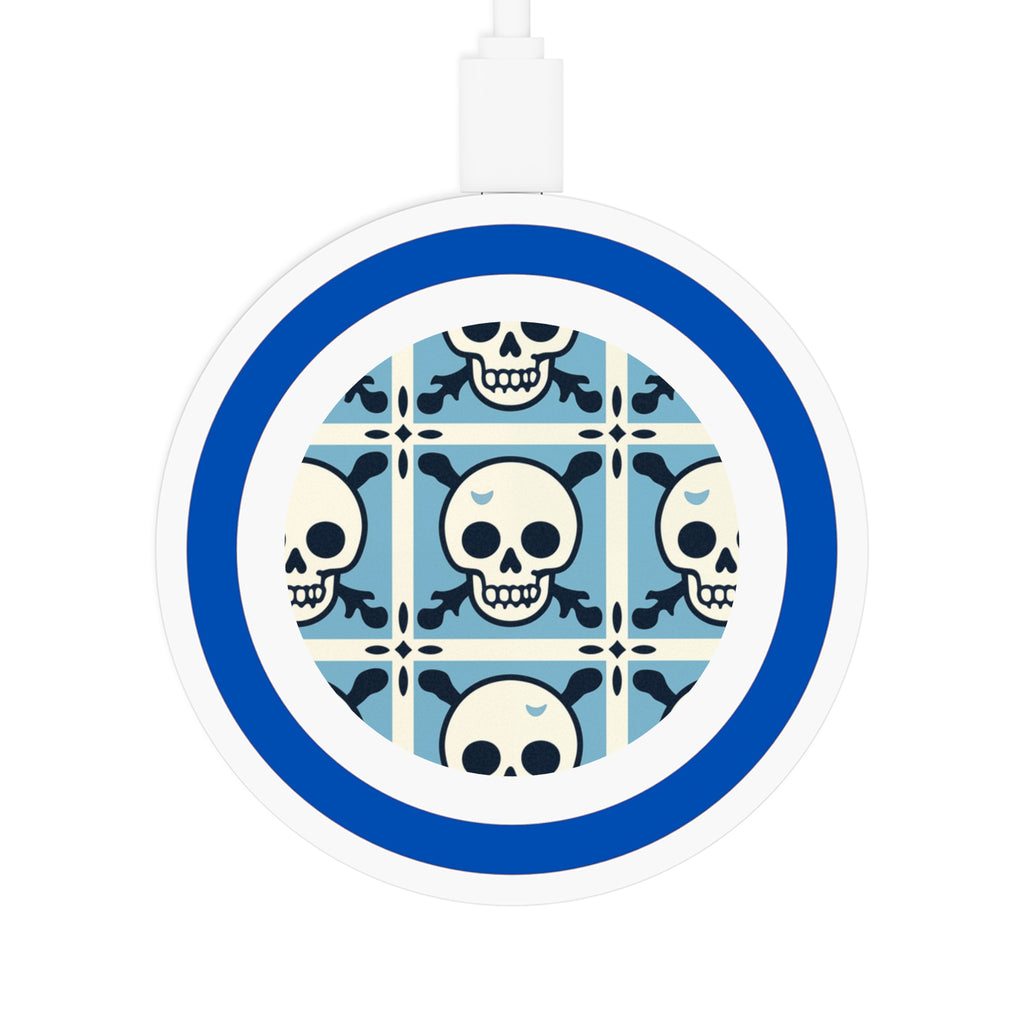 Cute Skull Wireless Charging Pad