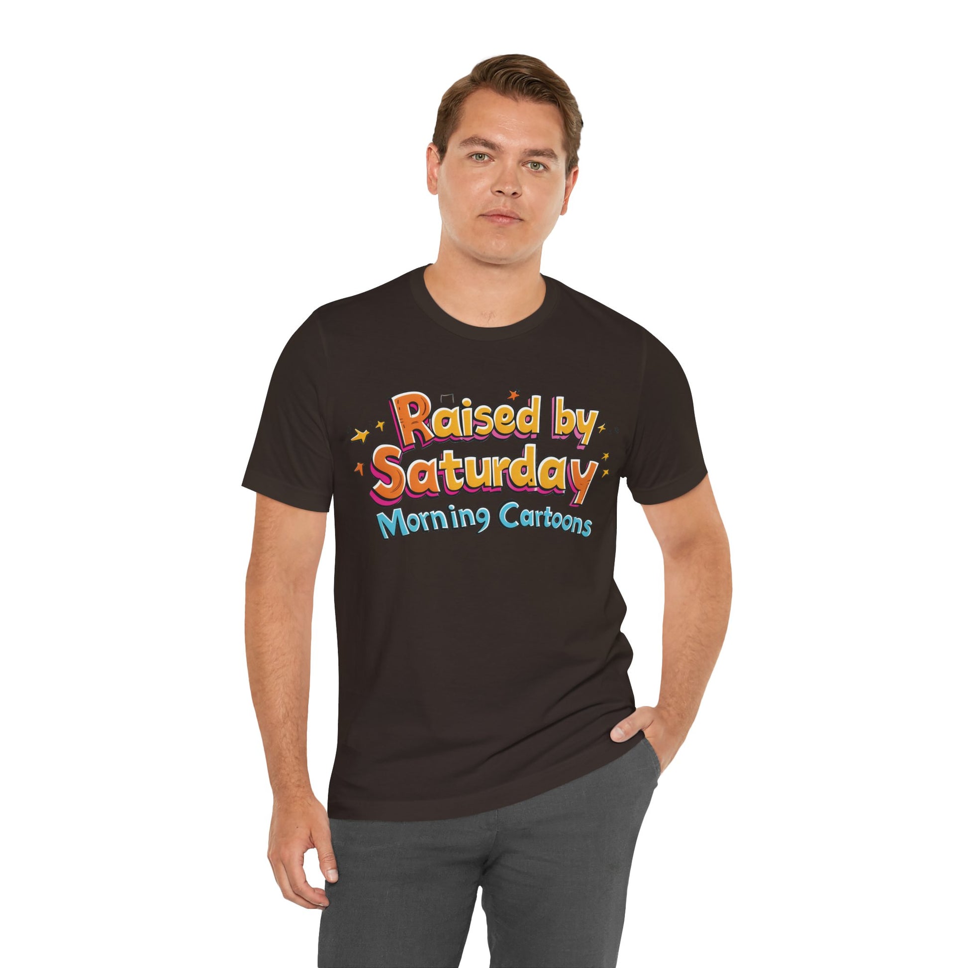 Custom Retro Cartoon Graphic tShirt, 80s 90s Saturday Morning Nostalgia, Custom Cartoon Graphic tShirt, Retro Cartoon Mens Shirt