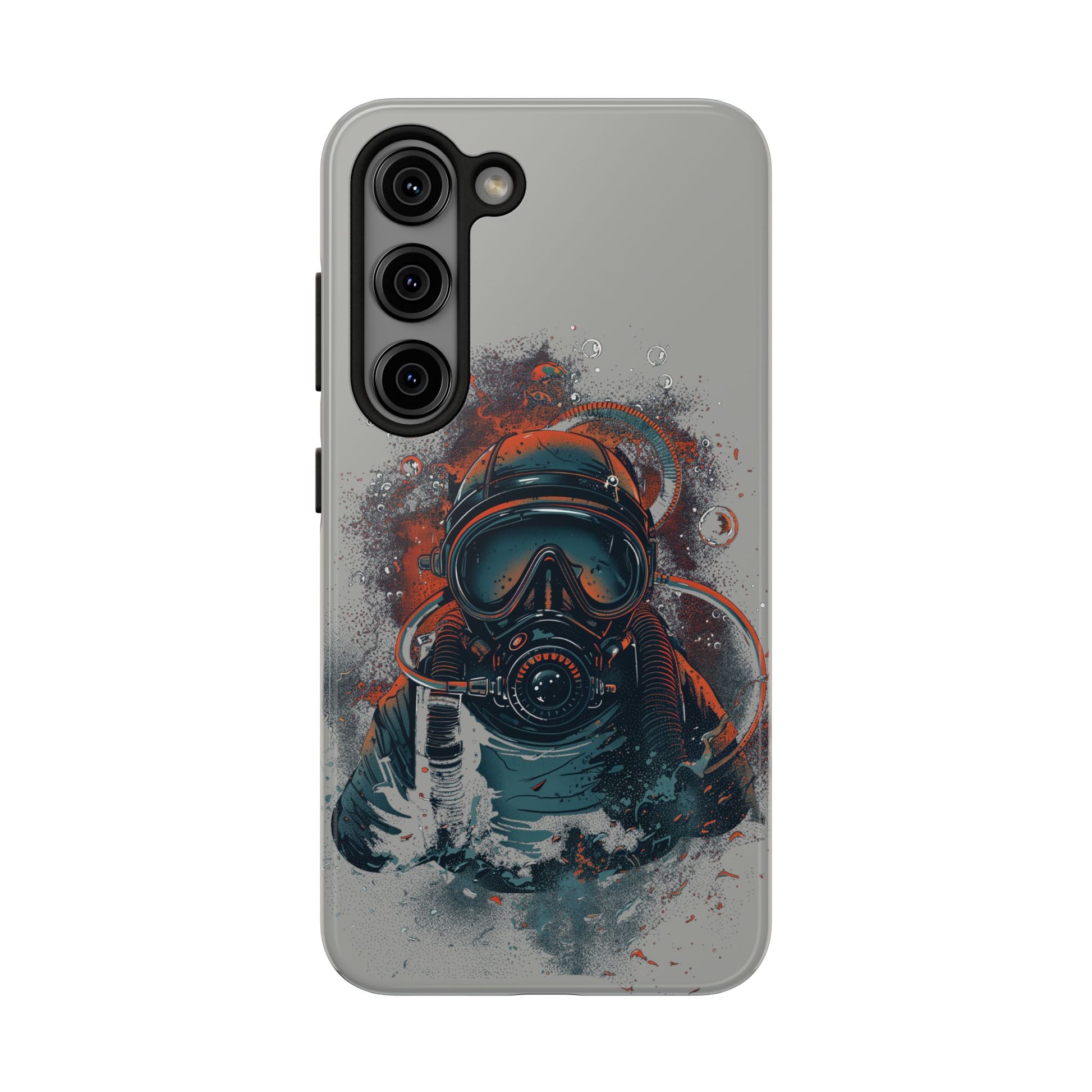 Light Custom iPhone Case, Personalized Phone Case, SCUBA Phone Case, SCUBA Diver Case, Custom Diver Phone Case, Gift for SCUBA Diver