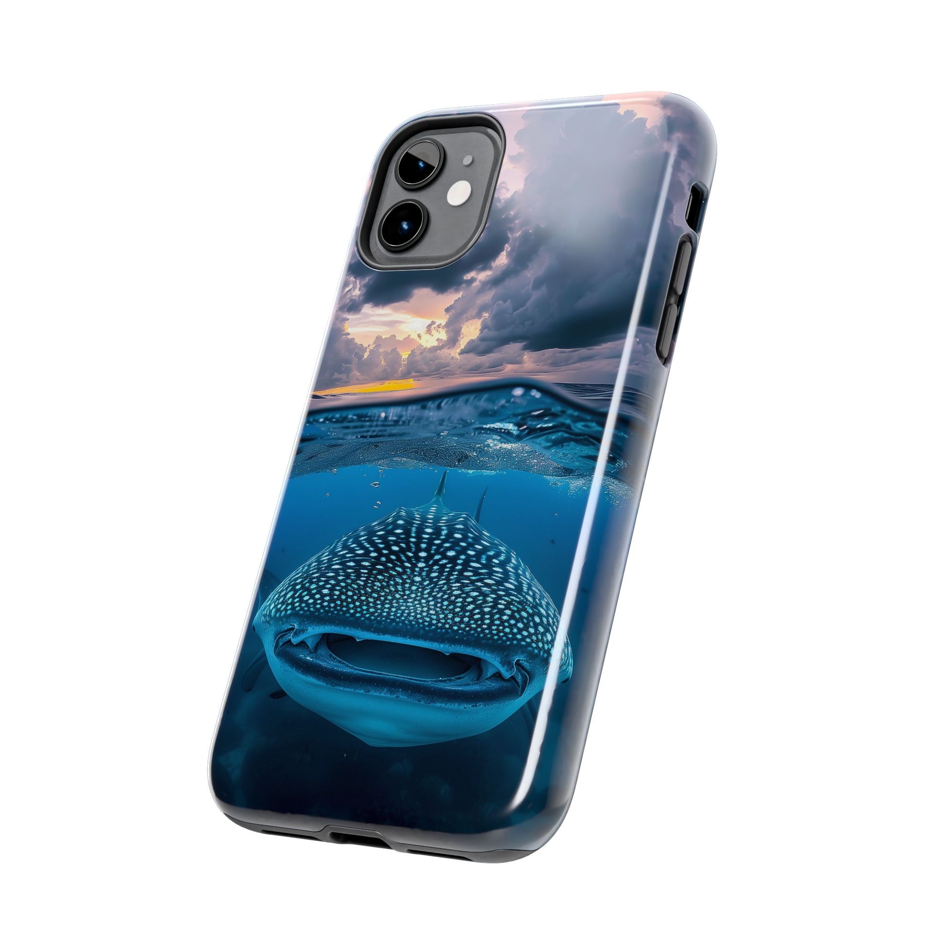 Majestic Encounter: Whale Shark Tough Phone Case