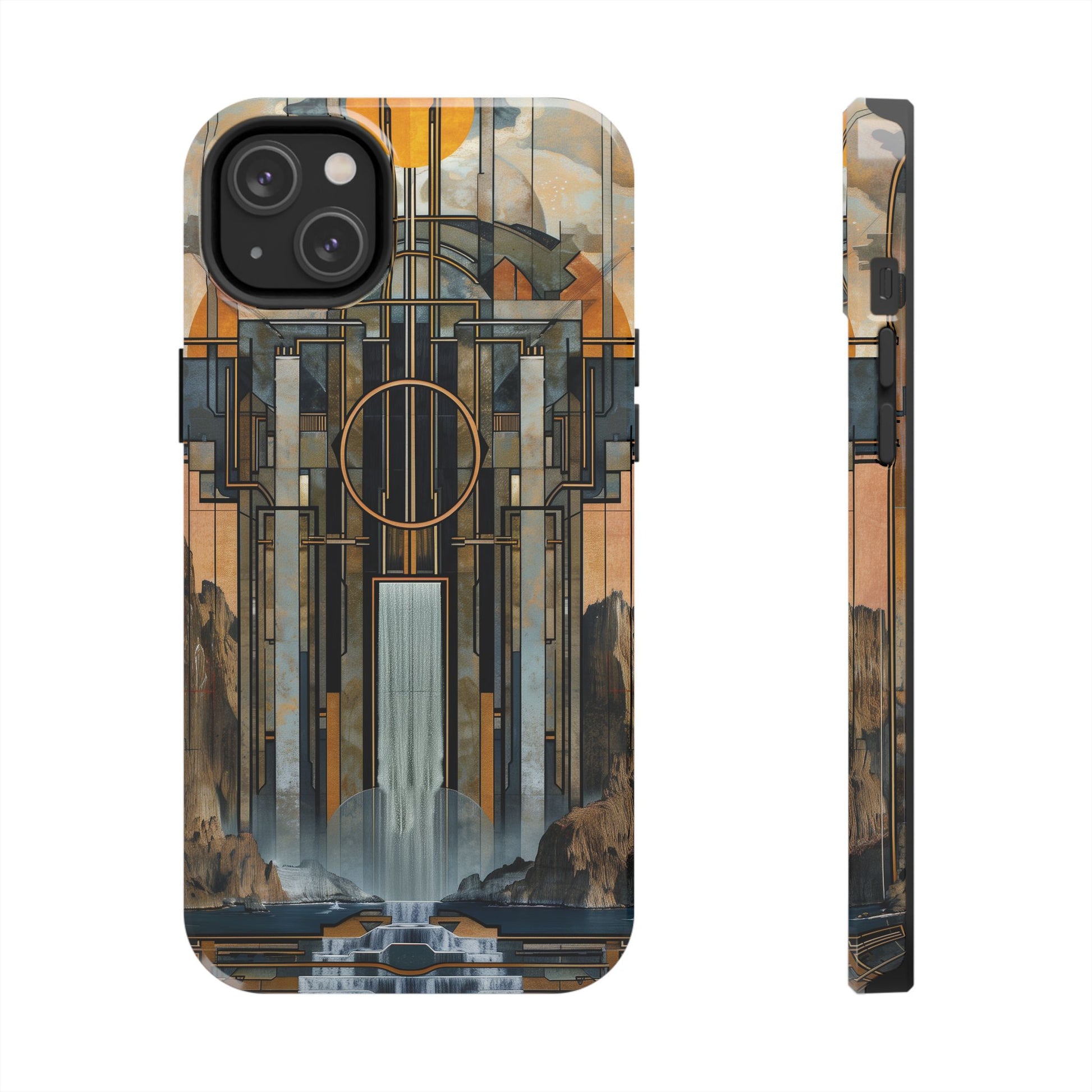 Falling Water Inspired Phone Case - Frank Lloyd Wright Design - Architectural Phone Cover - Unique Phone Accessory
