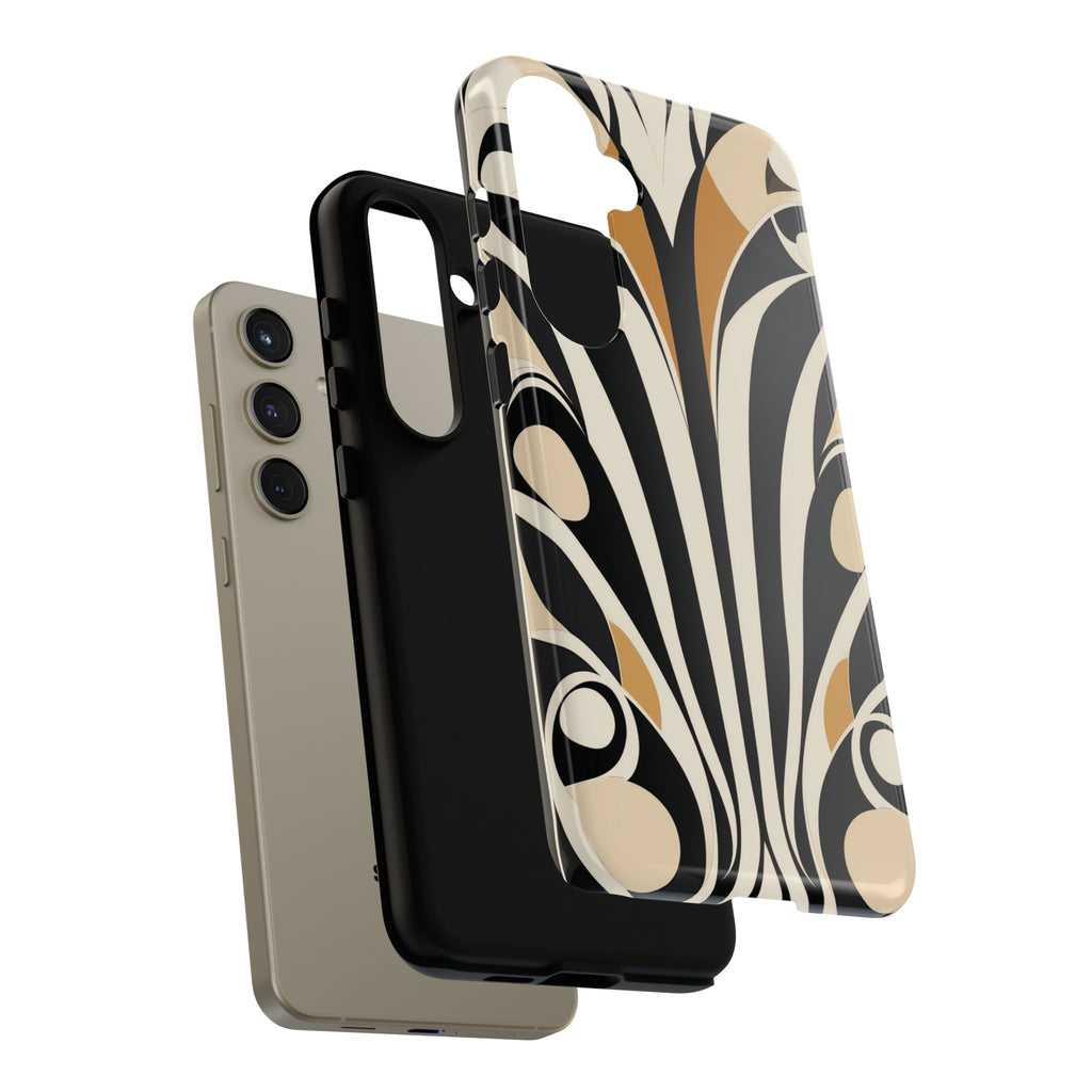 Geometric Art Deco Phone Case Design Tamara de Lempicka Frank Lloyd Wright Prairie Style Stylish iphone 13 14 15 16 Pro Max Plus Galaxy