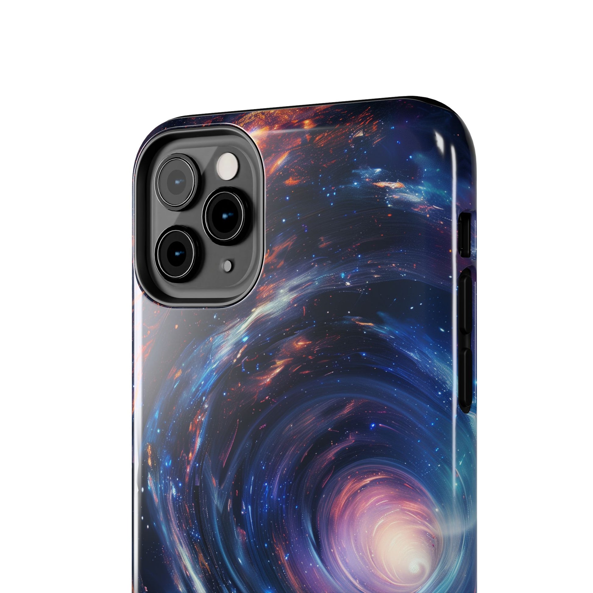 Dr Who inspired Phone Case - Space Wormholes Phone Case - Cosmic Galaxy Cover with Futuristic Wormhole Design - Sci-Fi Protective Case