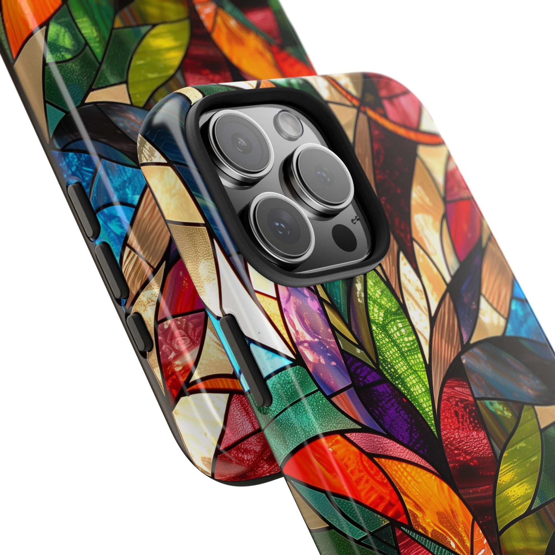 Frank Lloyd Wright Inspired Stained Glass Phone Case, Artistic iPhone Case, Architectural Design, Art Deco iphone Case, iphone 15 pro max